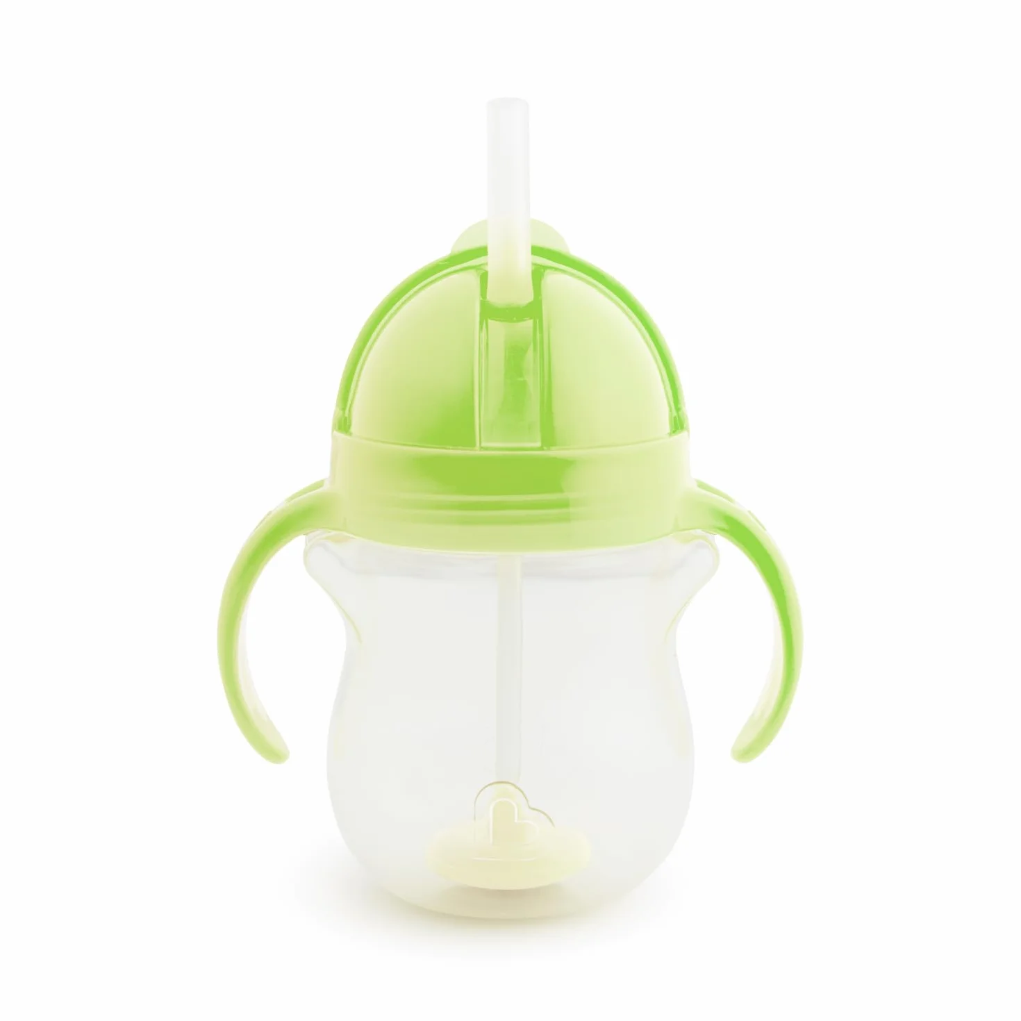 Munchkin Tasse Sippy Bébé avec Paille Étanche 7 oz 207 ml Vert