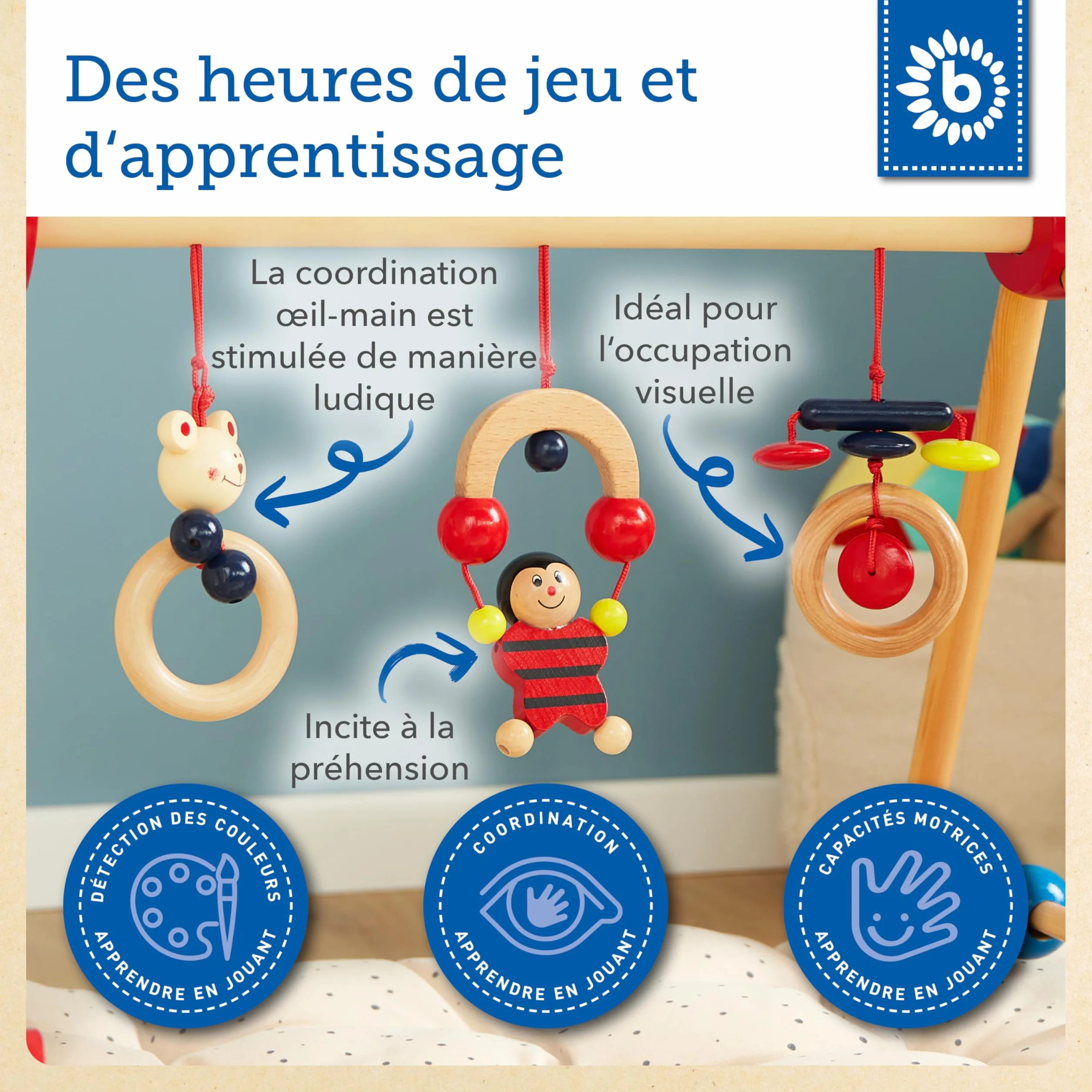 Bieco My First Gym Tapis d'Éveil