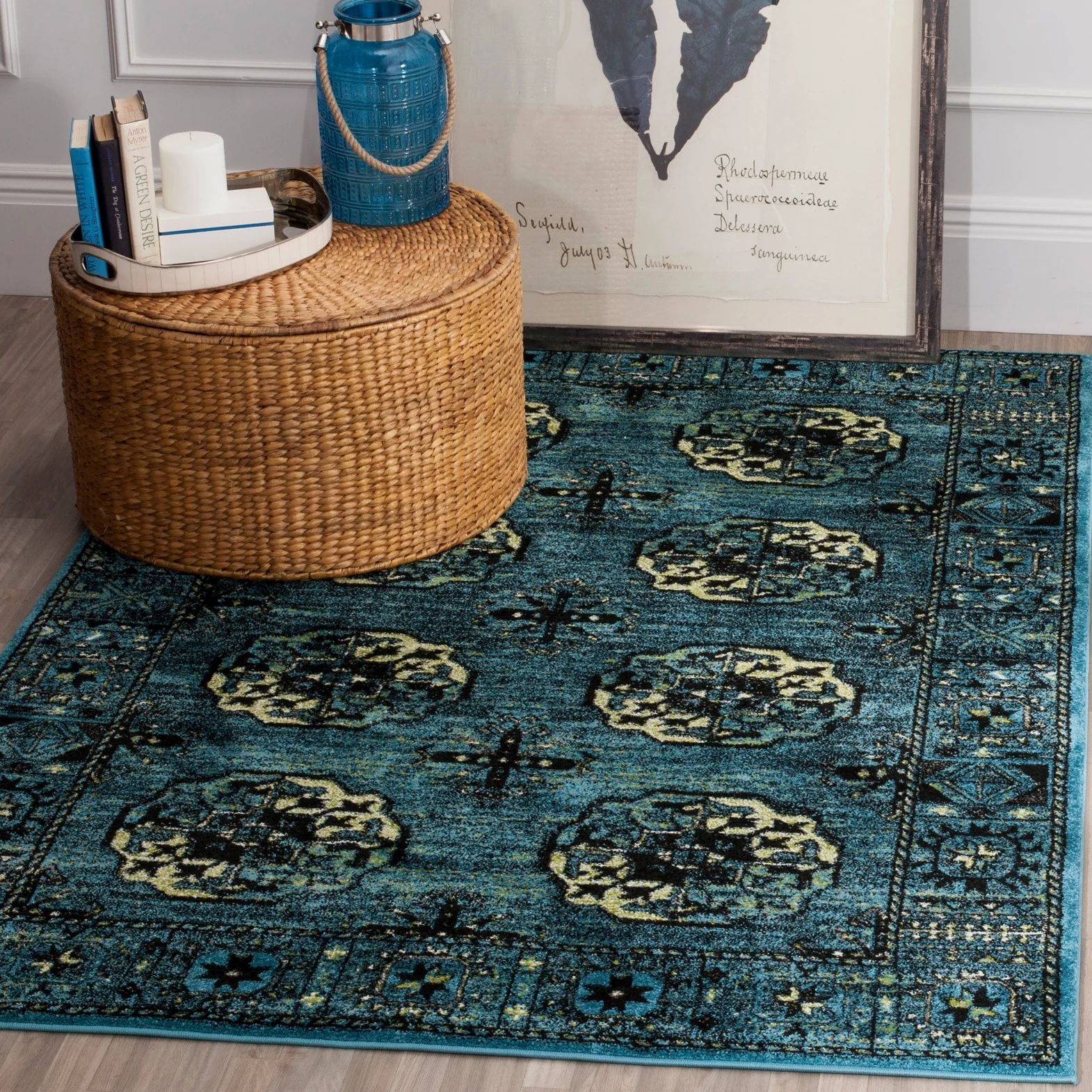 SAFAVIEH Tapis Traditionnel pour Salon, Salle à Manger, Chambre à Coucher - Persian Collection, Tapis à Poil Court, Rouge et Multi, 160 X 229 cm