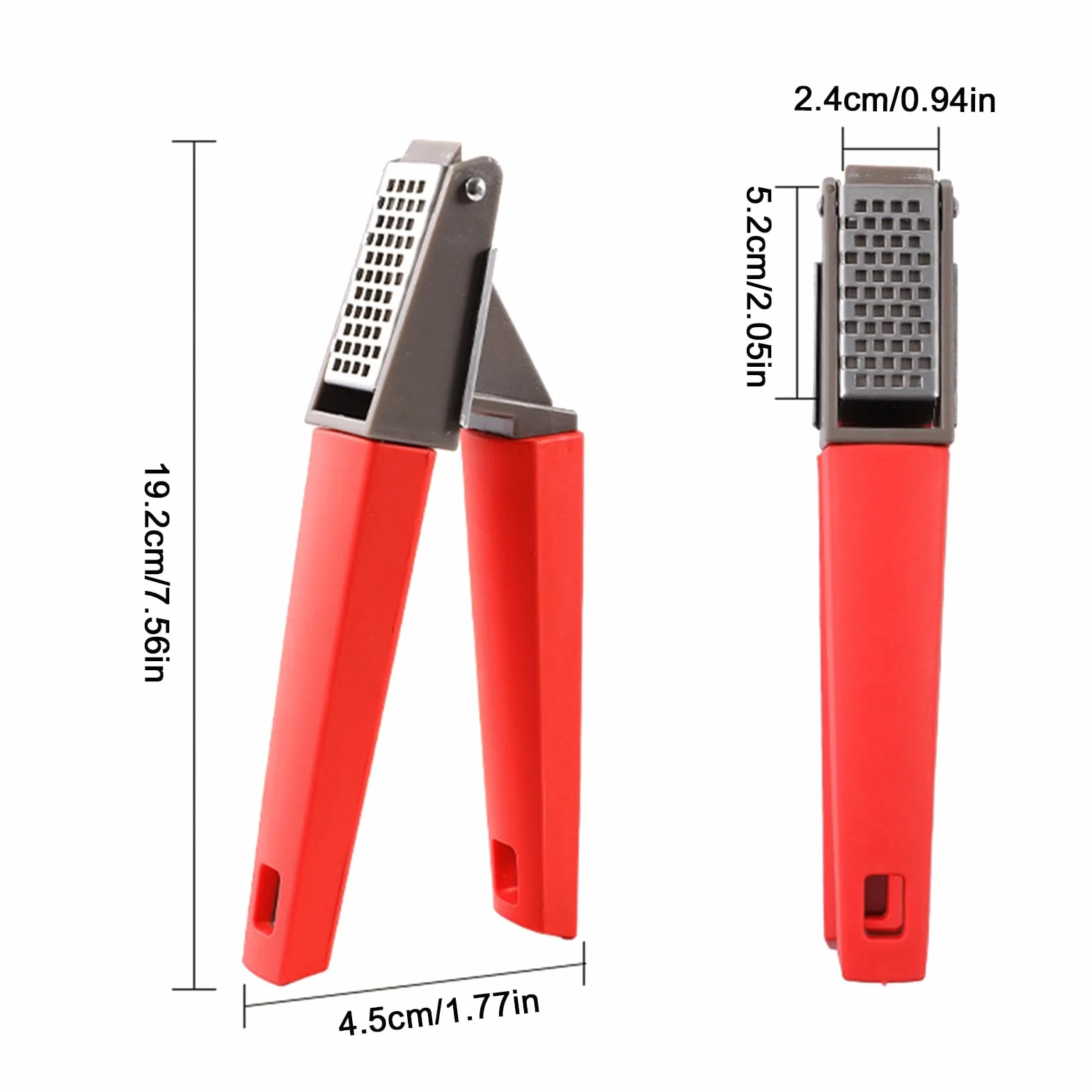 Presse-Ail en Acier Inoxydable Extracteur de Gingembre Outil de Cuisine