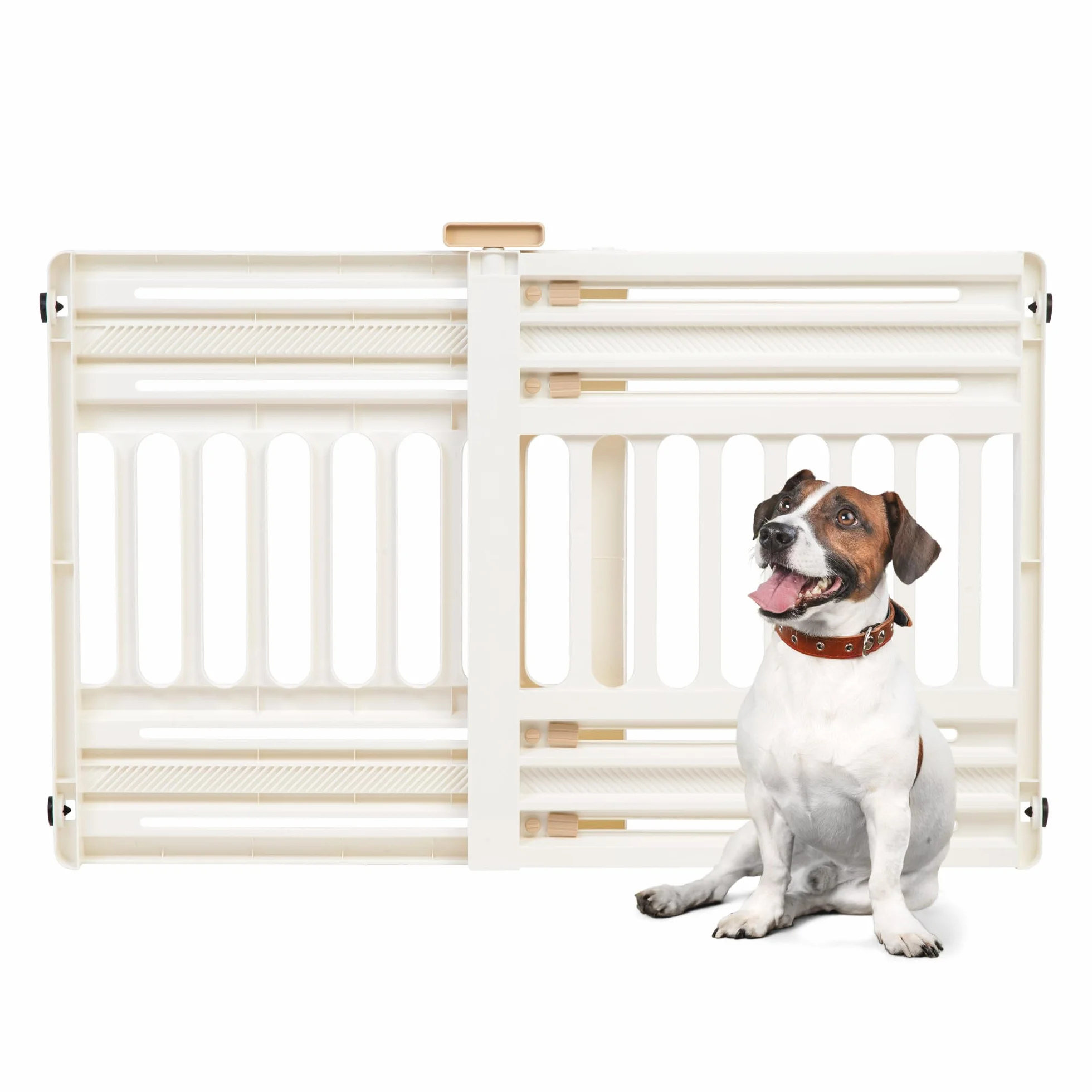Iris Ohyama Barrière de sécurité sans perçage extensible 61-100 cm PBR-600 Blanc