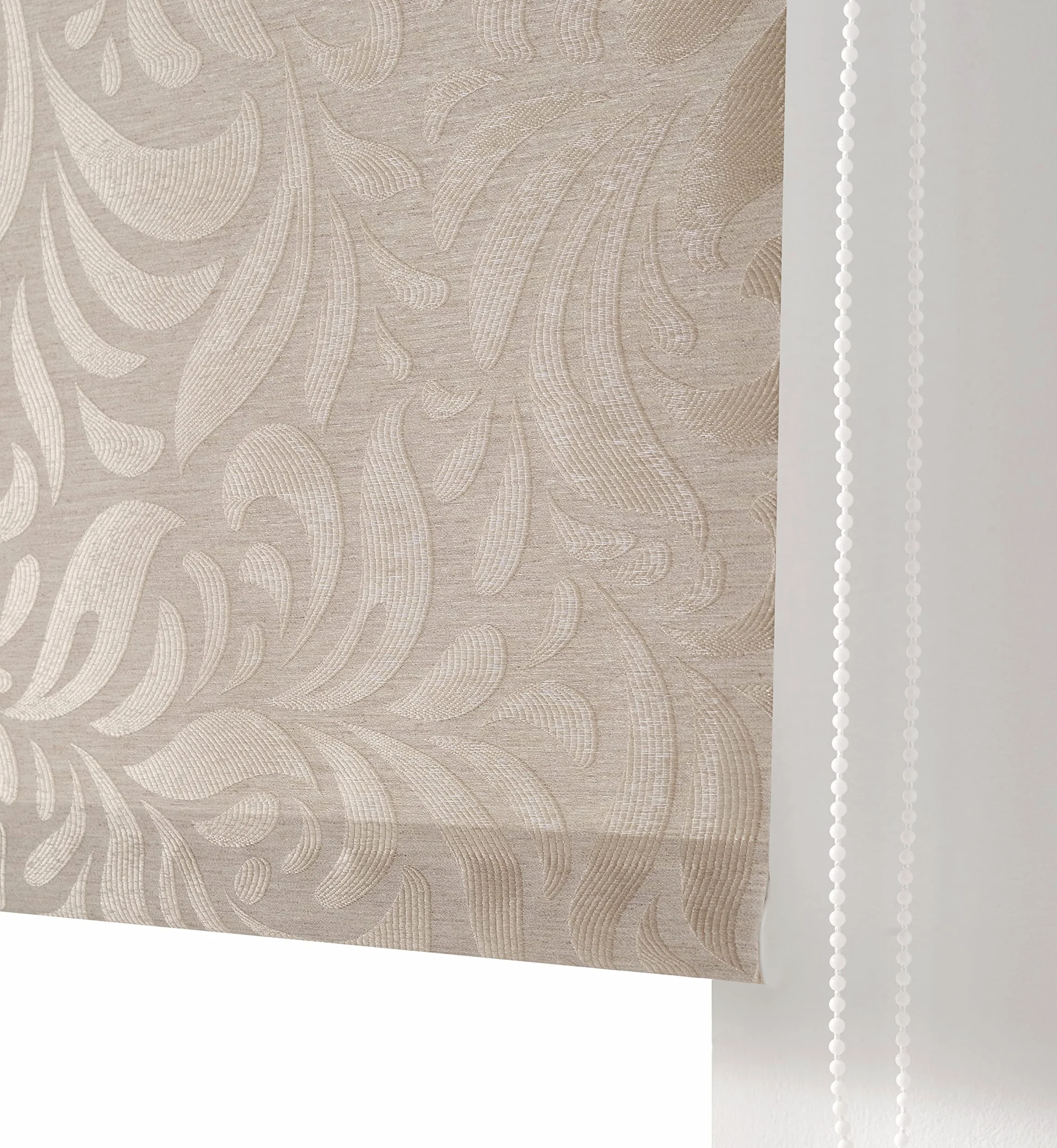 Estoralis | MYRCELLA | Store Enrouleur Moderne | Tissu Tamisant | Couleur Lin | 120 x 255 cm. (Largeur/Hauteur) Taille du Tissu 117 x 250 cm. | Stores pour fenêtres et Portes