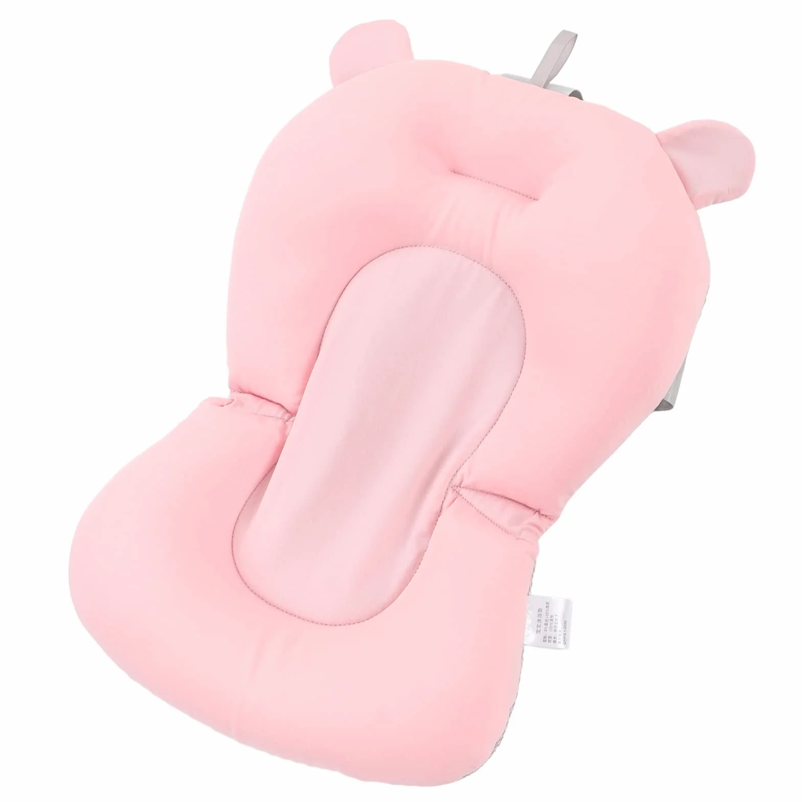 Coussin de Siège de Bain pour Bébé Nouveau-Né Ours Rose