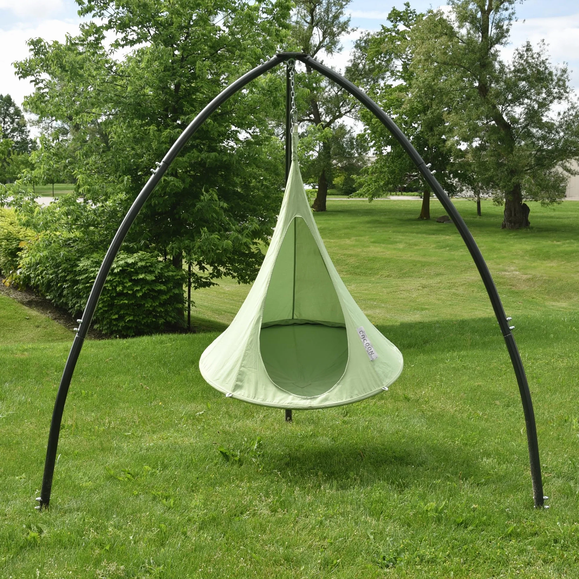 Vivere Tripod Hanging Chair Stand 102x102x101 Charbon