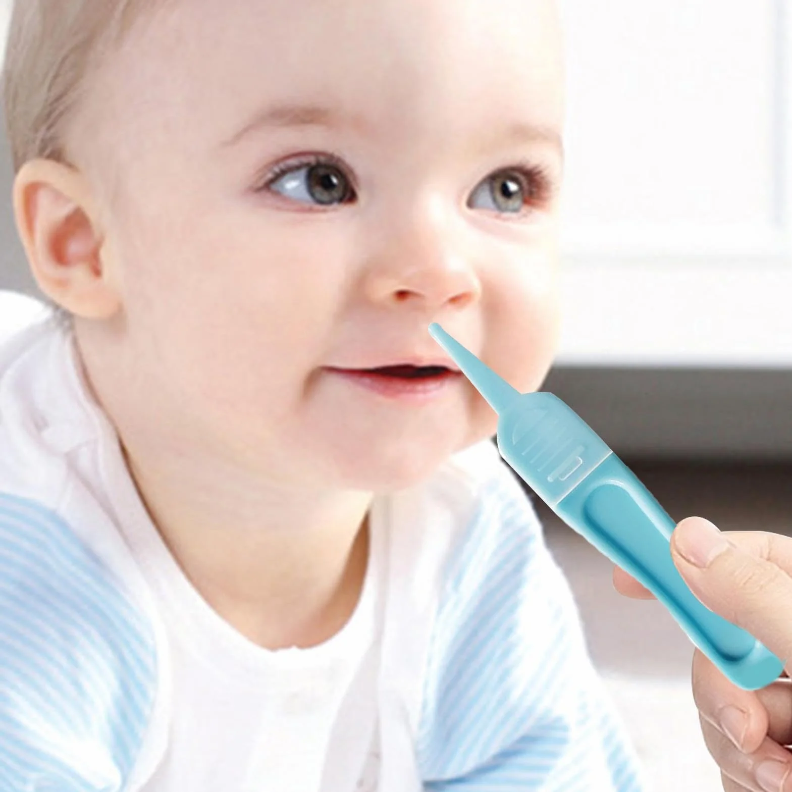 Pincettes de nez pour bébés, nettoyant nasal portable et sûr