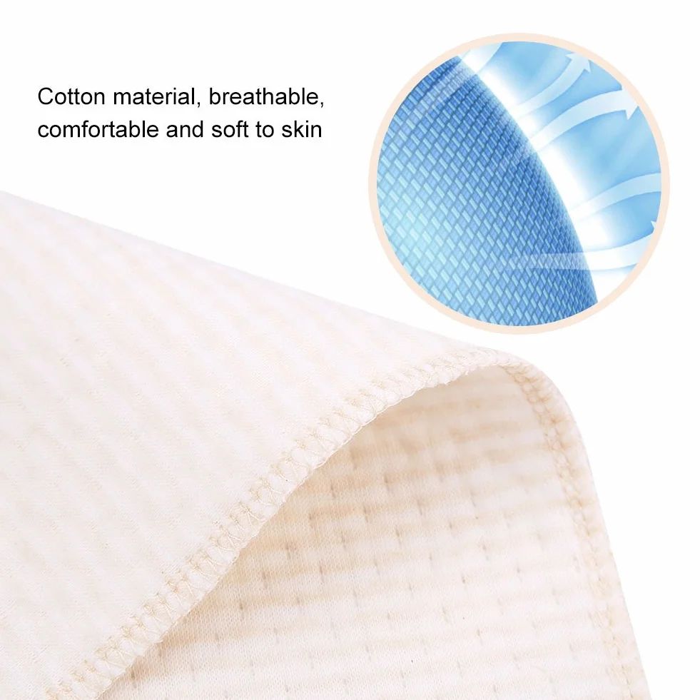 Insert de couche en tissu 10 pièces doublures en coton respirant couches réutilisables pour bébés