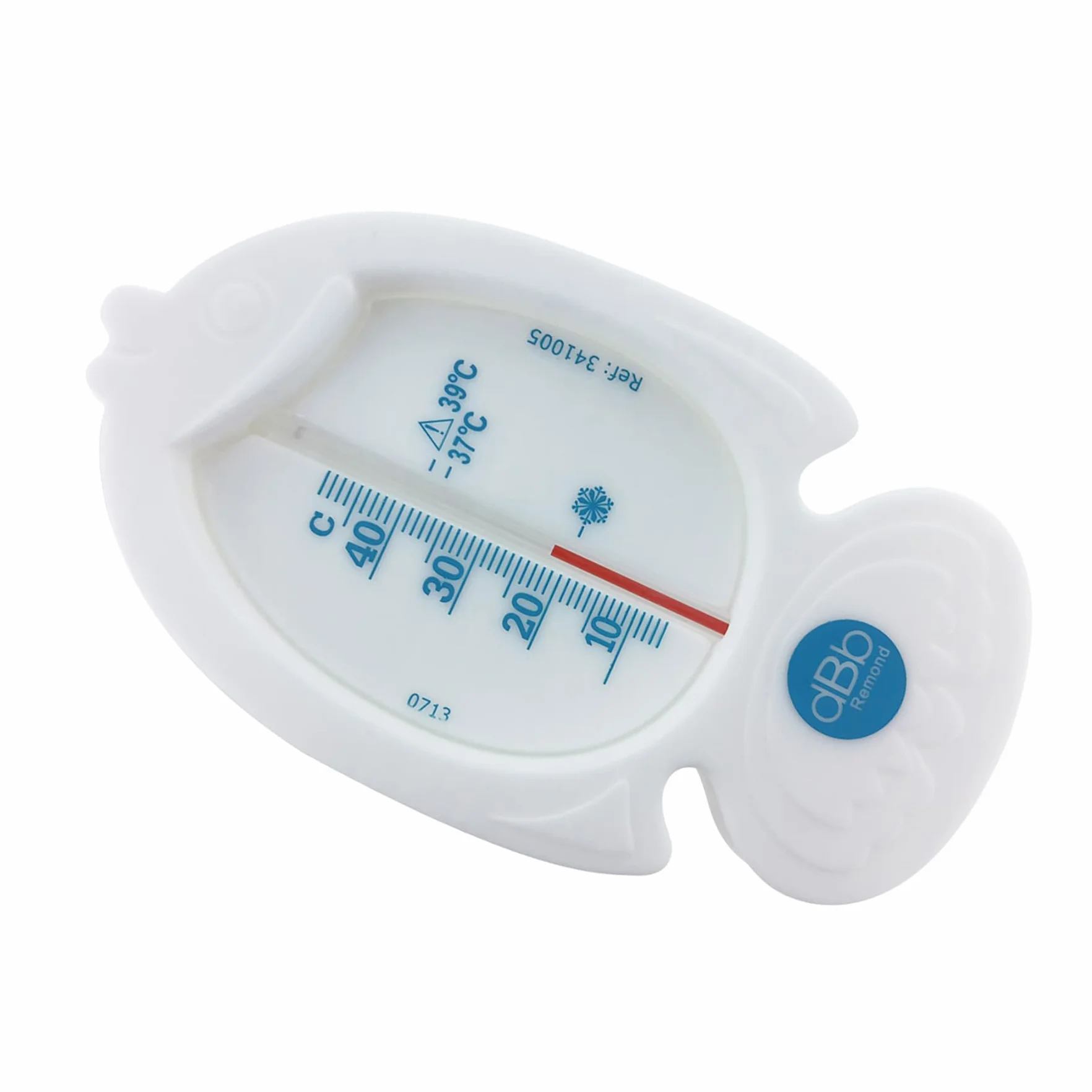 Thermomètre Bain Bébé Poisson Flottant Sans Mercure Blanc
