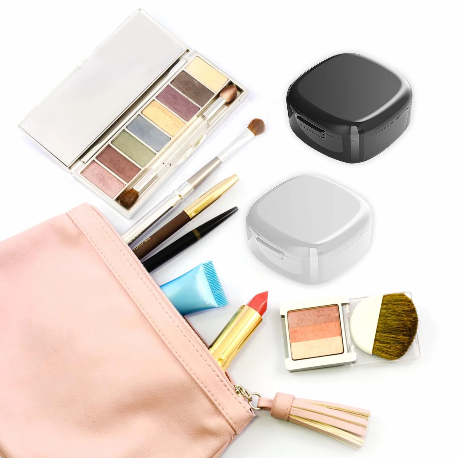 Etui Pour Appareil Dentaire Boîte De Rangement Avec Panier Portable Boîte Orthodontique 2 Pièces