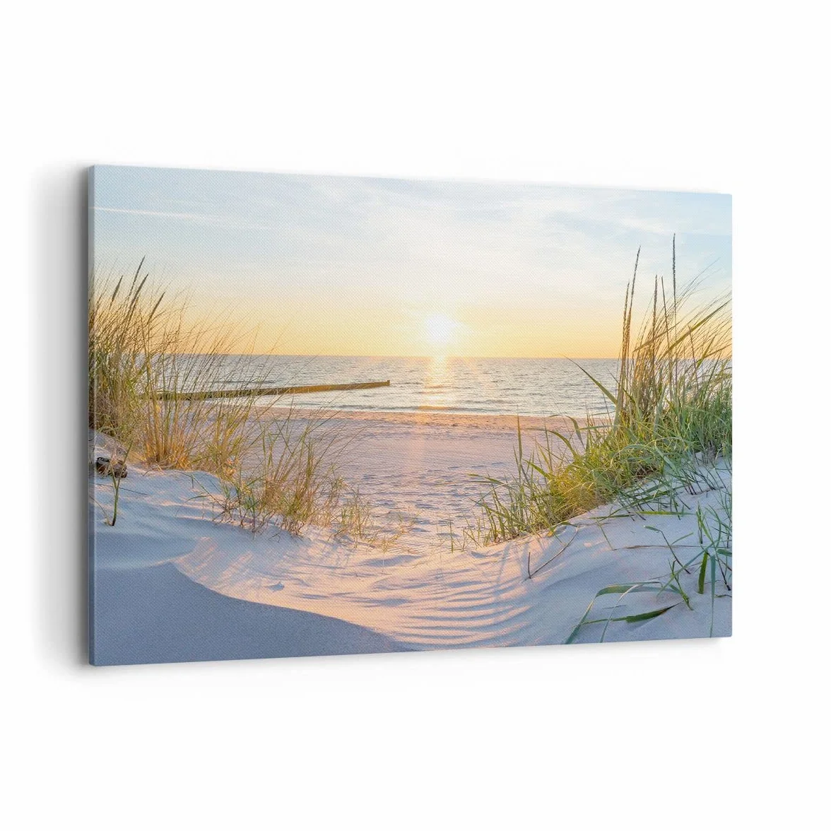 Moderne Image sur Toile 100x70cm Tableau Décoration Murale Plage Mer Grand Tableaux Décoratifs Muraux Horizontal Cadre Décoration Salon Art