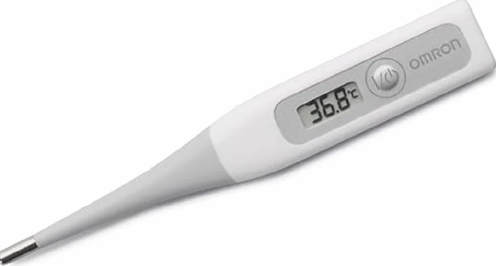 OMRON Flex Temp Smart Thermomètre – Thermomètre bébé rapide 10 secondes, pointe flexible, étanche, précis bébé adultes