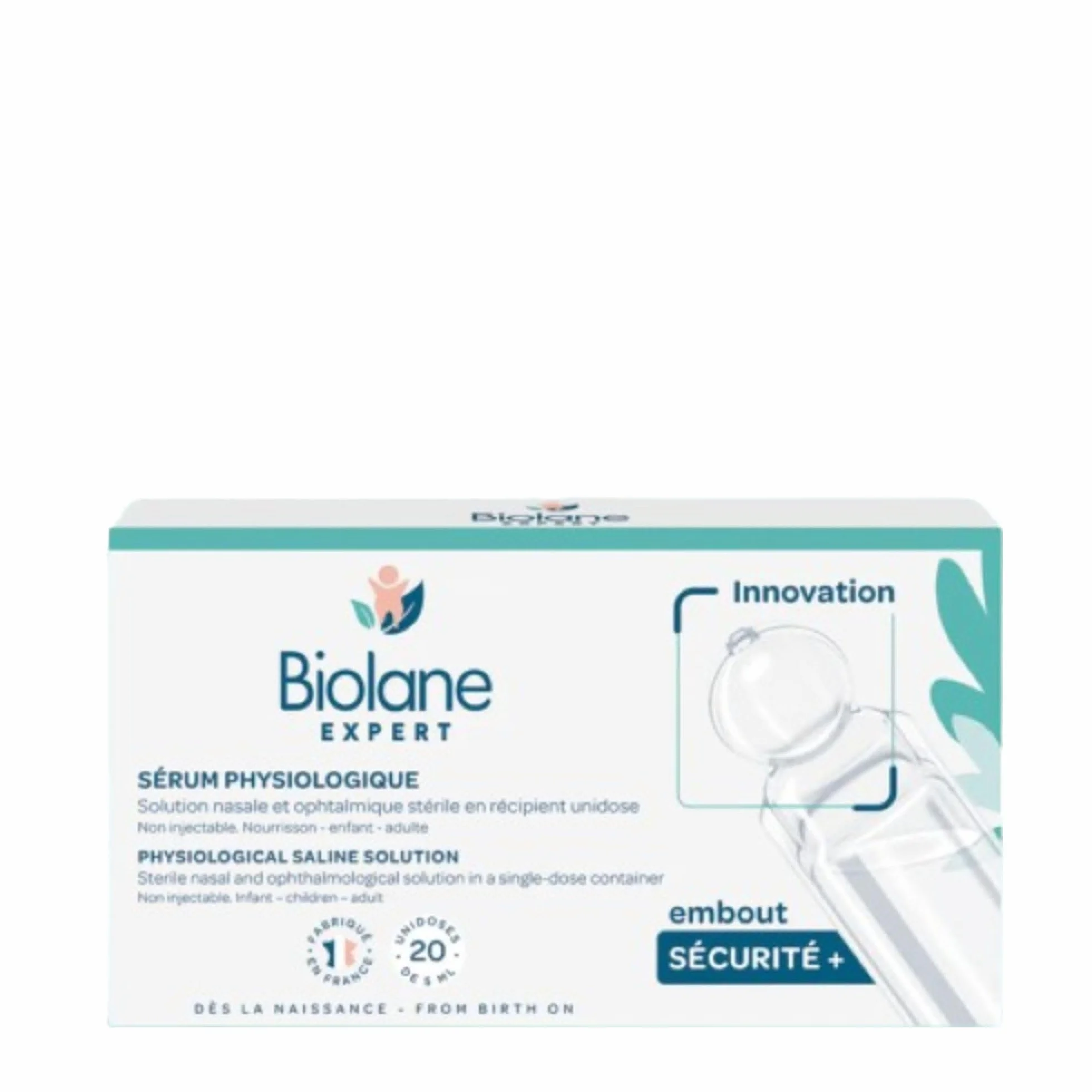 Biolane Sérums physiologiques bébé 20 x 5ml