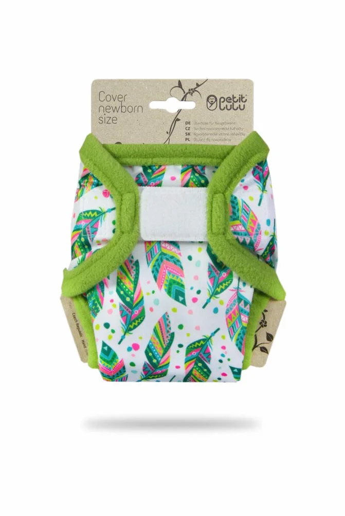 Culotte de Protection Petit Lulu Couvre-couche Naissance Fermeture Auto-Agrippante Réutilisable Lavable Étanche Fabriqué en Europe