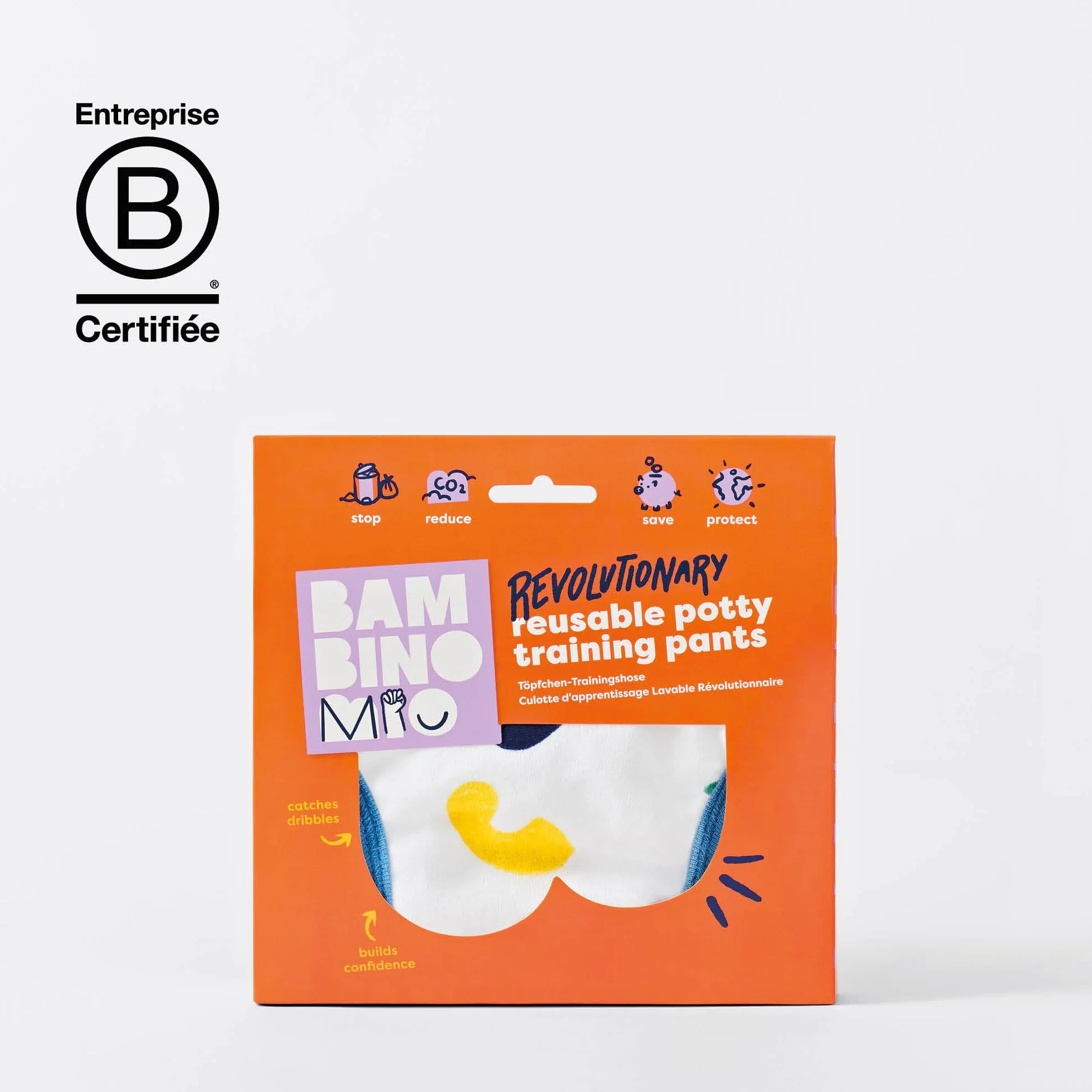 Bambino Mio Culotte d'apprentissage Lavable unisexe lot de 5 2-3 ans
