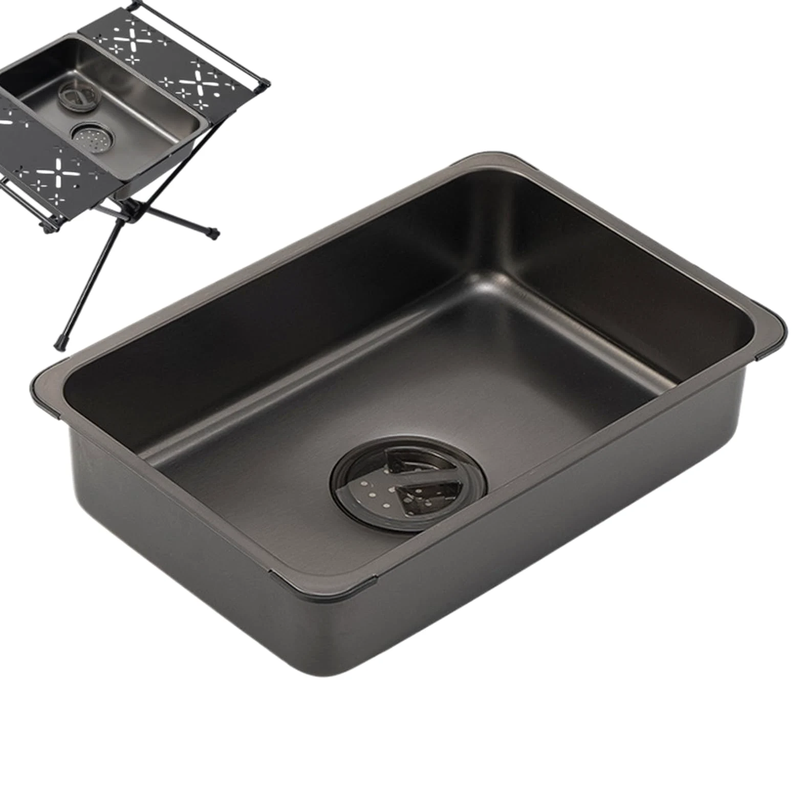 Évier de Camping Polyvalent, Cuve à Vaisselle, Bassine, Bac à Vaisselle | Évier camping portable Pour lessive, intérieur, jardin, camping, pêche, , barbecue