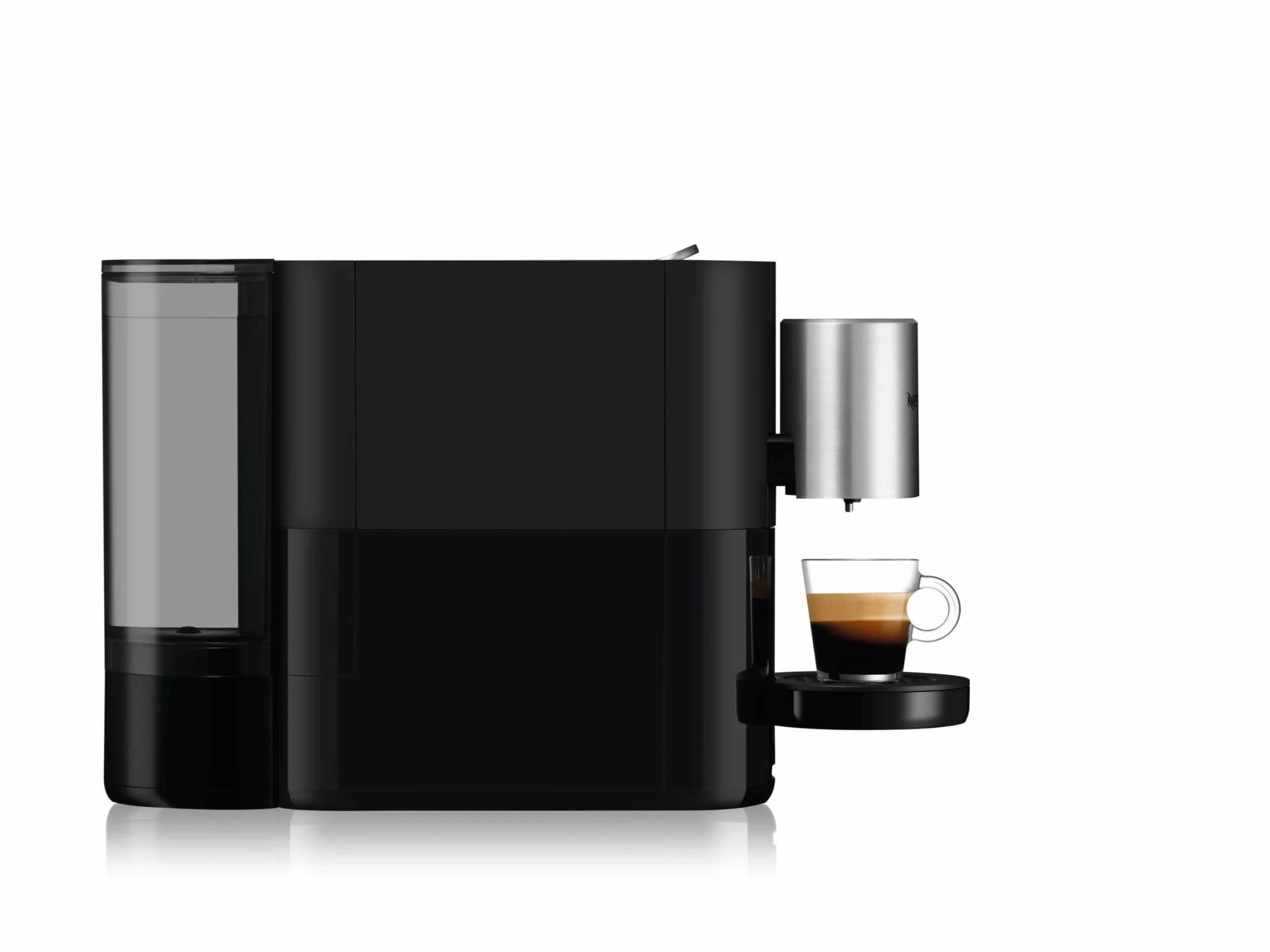 Nespresso Krups Machine à Café Atelier, 19 Bars + Kit de Bienvenue, Design Moderne, Expresso, Lungo et Recette Lactées, Arrêt Automatique, YY4355FD