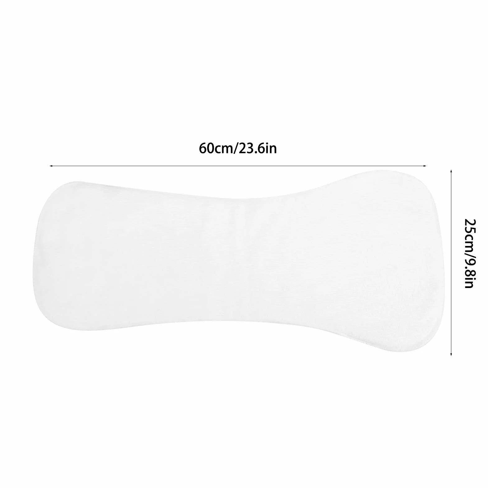 Couche-culotte en Tissu pour Adultes Lavable Réutilisable 4 Couches avec Inserts Absorbants Doux Incontinence
