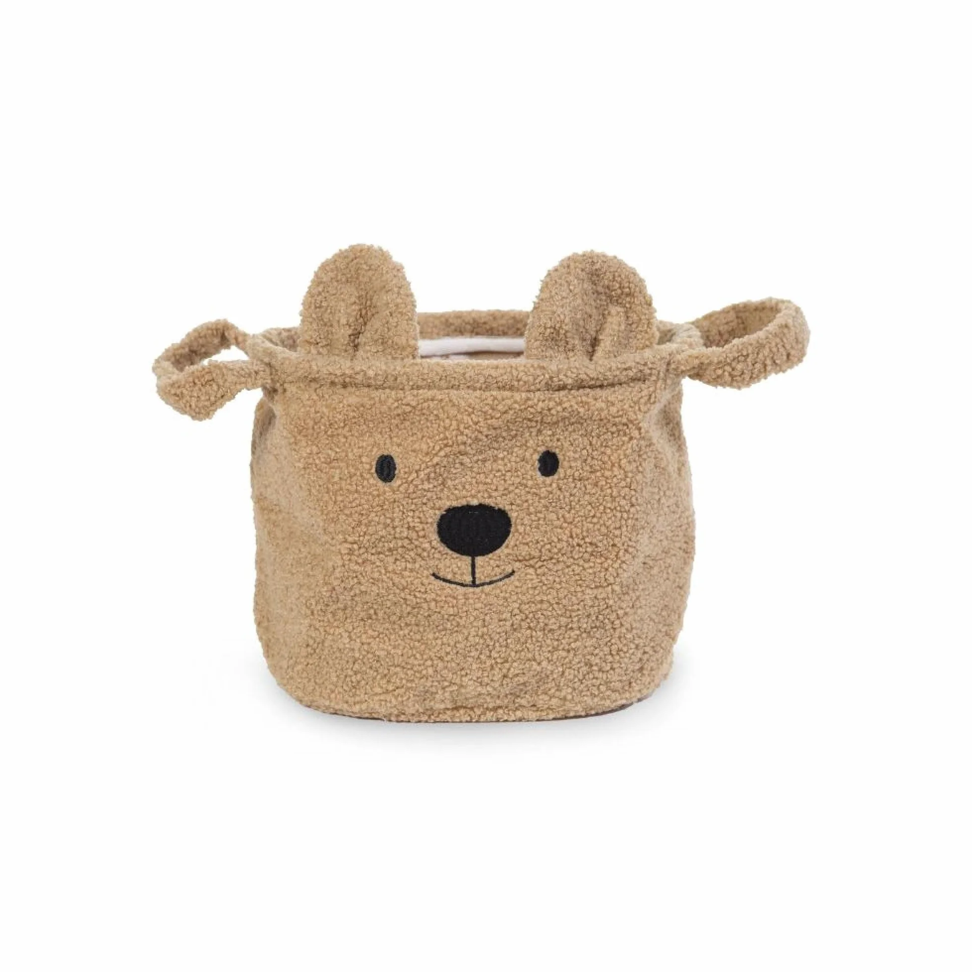 Childhome Panier de rangement Teddy Brun 25 x 20 cm