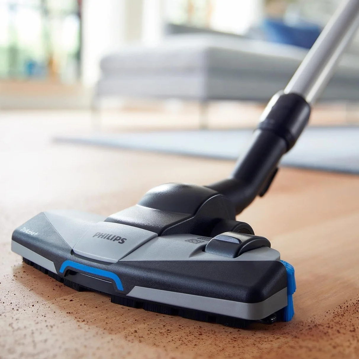 Philips Aspirateur sans Sac Série 7000 - 900W, HEPA 13, PowerCyclone8, Brosse Turbo Animaux, Compact, Bleu foncé