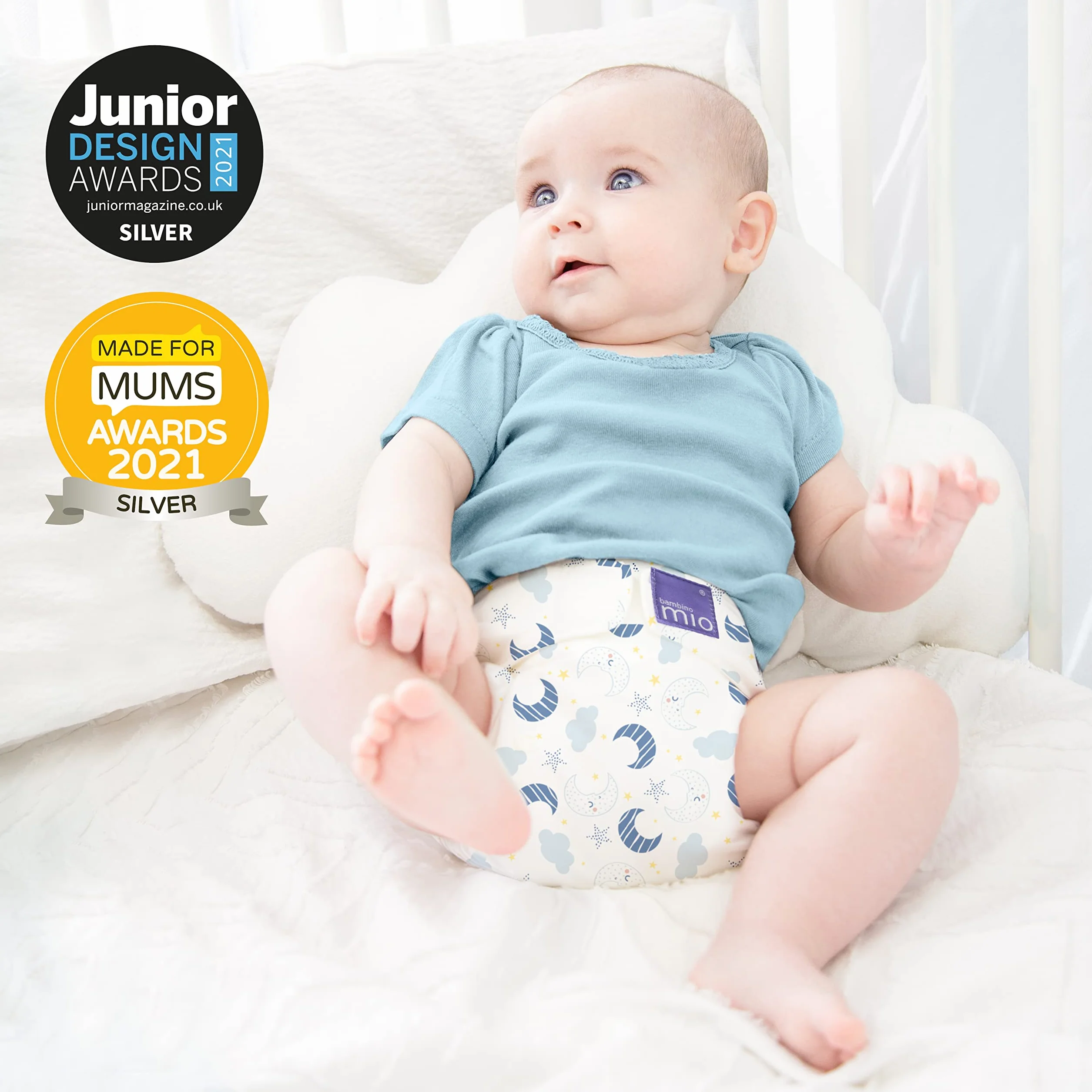 Bambino Mio Mioduo couche lavable tout-en-deux Pomme Craquante Taille 1 (-9 kg)