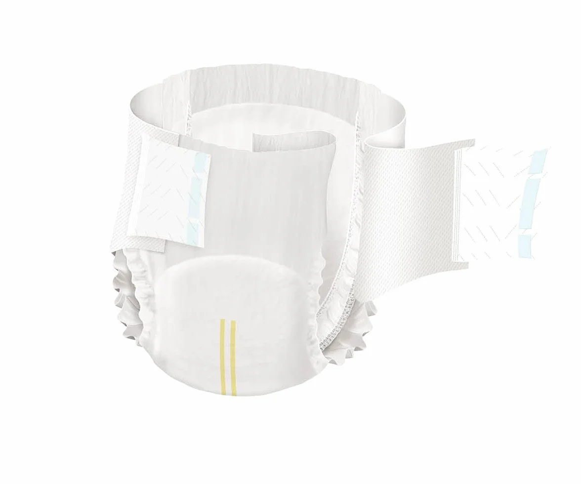Medline FitRight Extended Wear Slip Stretch Slips pour adultes avec onglets, taille 1, lot de 20