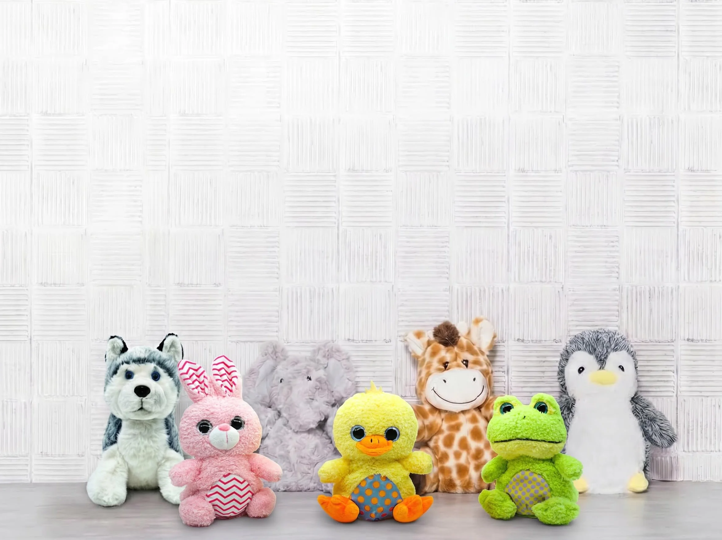 Bouillotte Micro-Onde Peluche 23 cm Éléphant pour Bébé Coliques