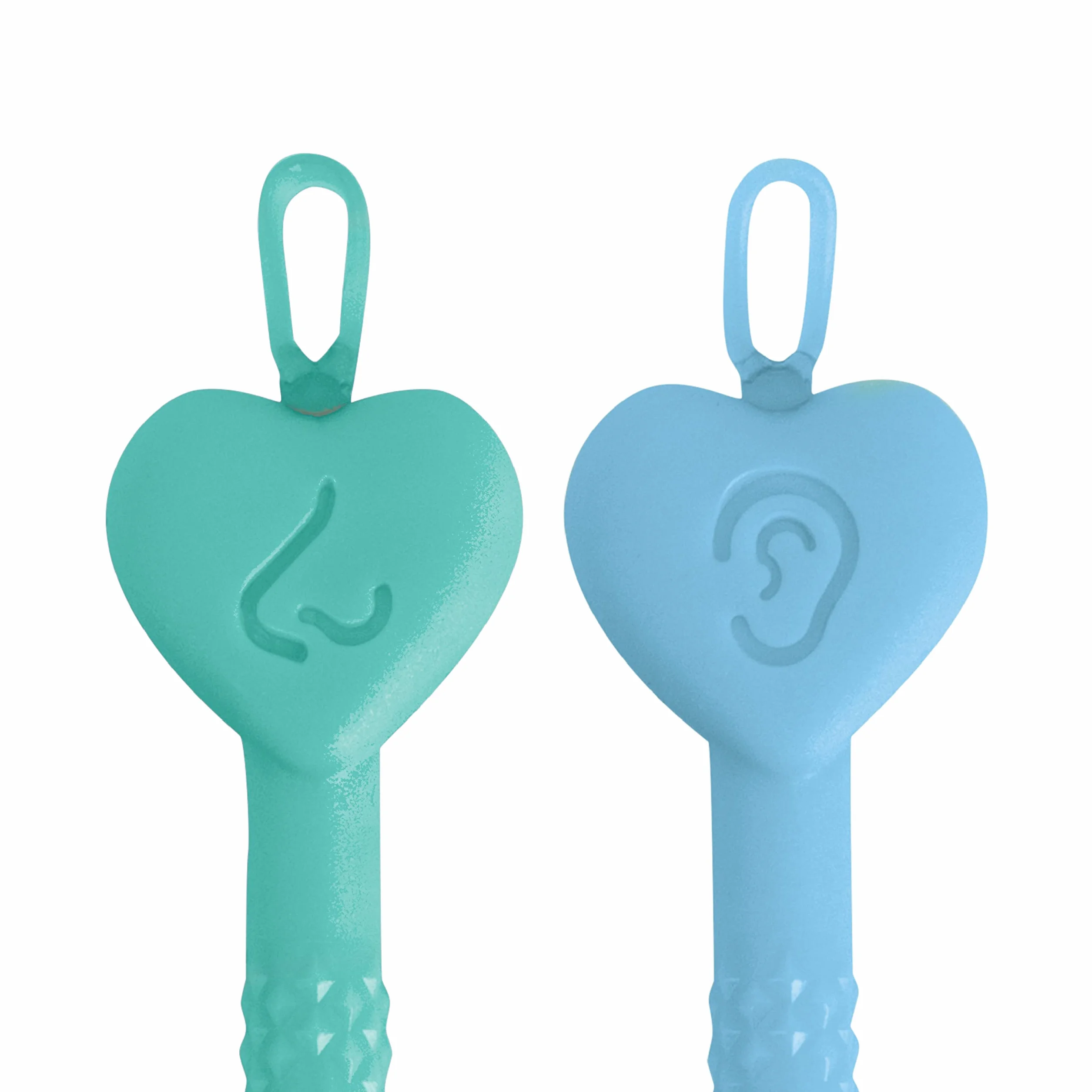 Nuby Dr. Talbot Nettoyeur de Nez et d'Oreilles Bébé Pack de 2 Vert Bleu
