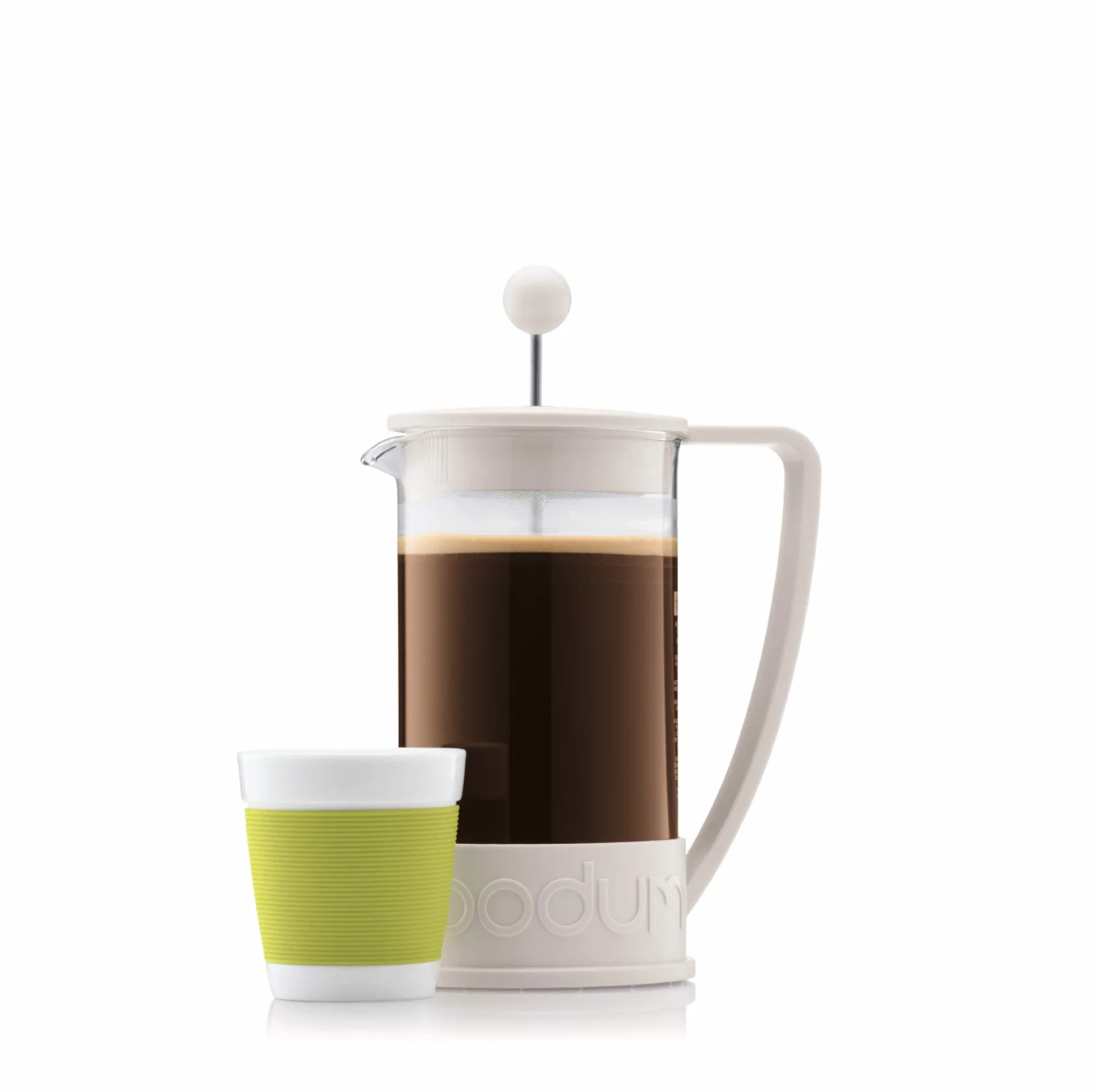 Bodum Brazil Cafetière à Piston 3 Tasses 0,35 L Blanc