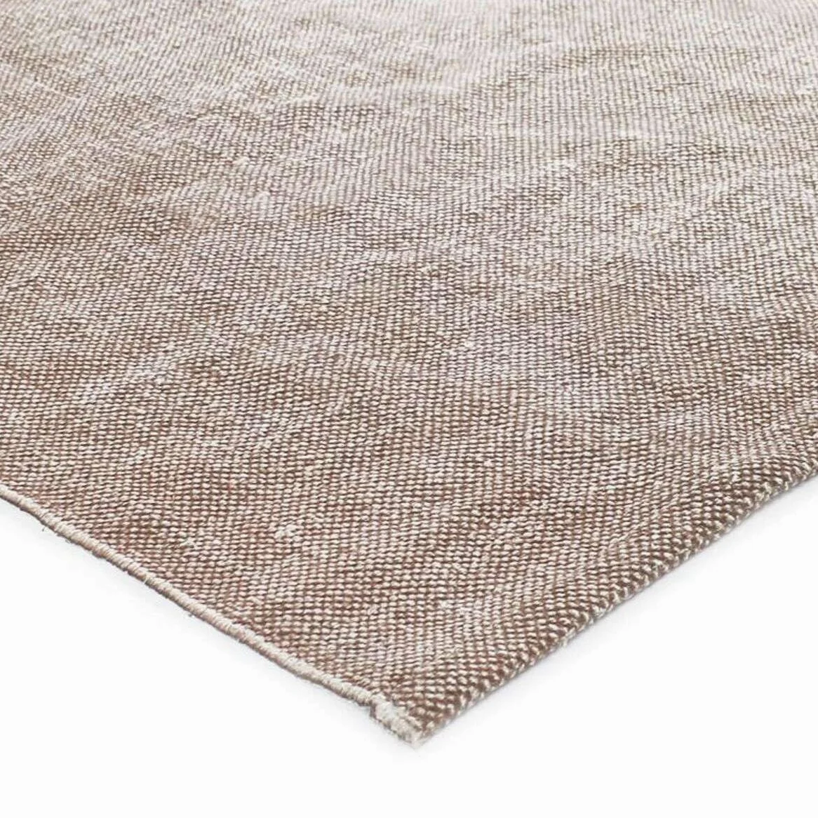 Thedecofactory Tapis Vintage Effet délavé Rose Nude 160x230
