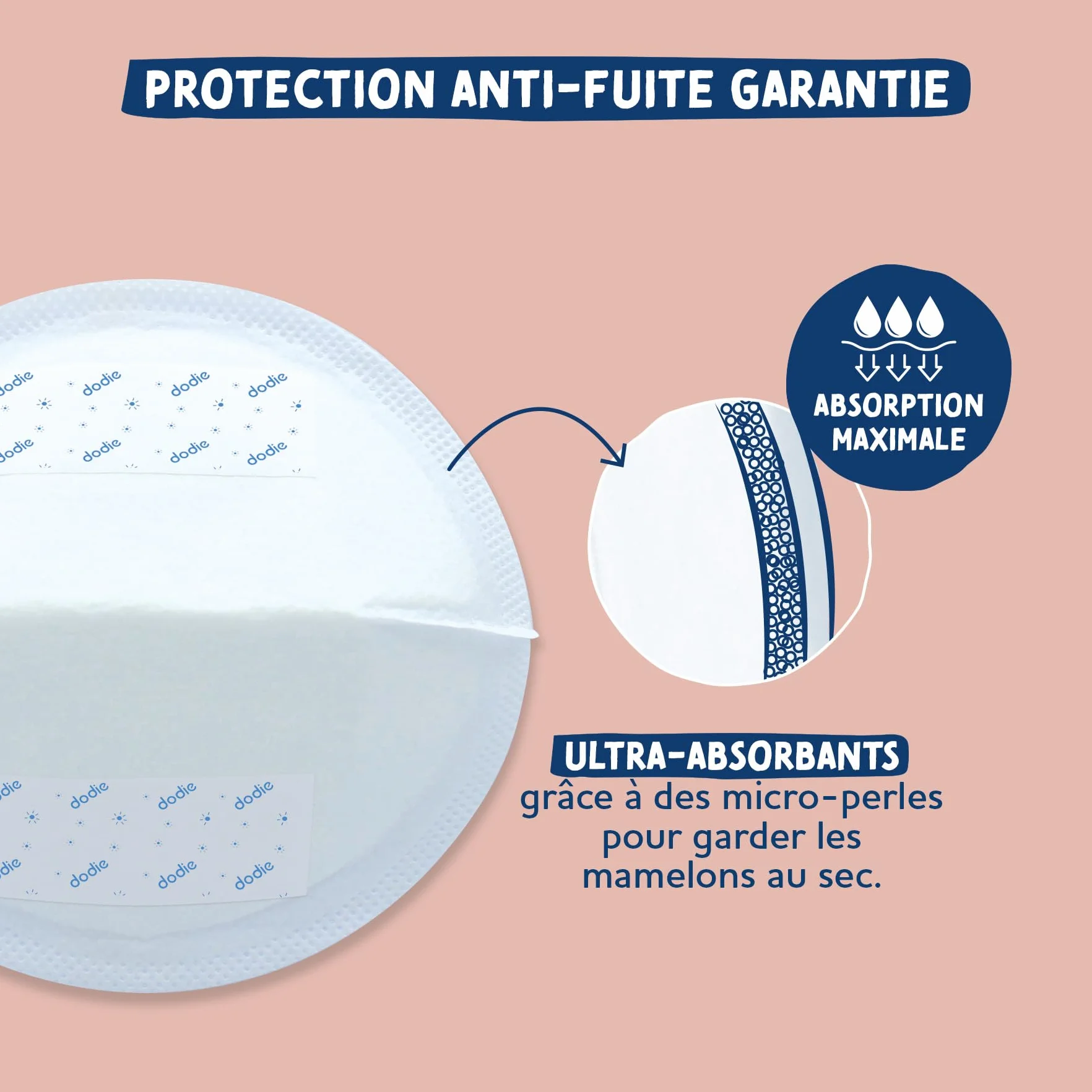 Dodie Coussinets d'allaitement Jour 30