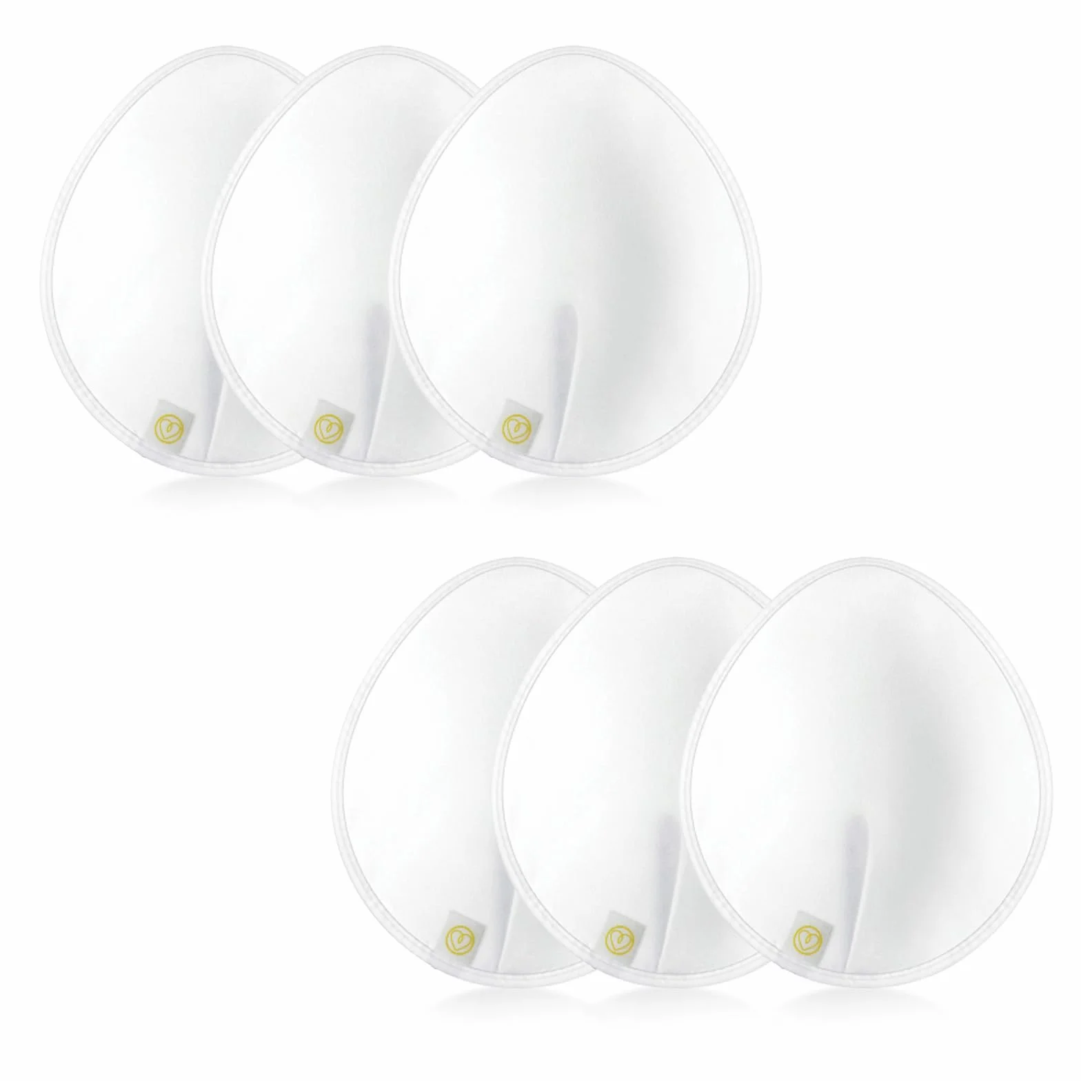 First Days Maternity Coussinets d'allaitement réutilisables coton biologique Taille XL ultra-absorbants lavables