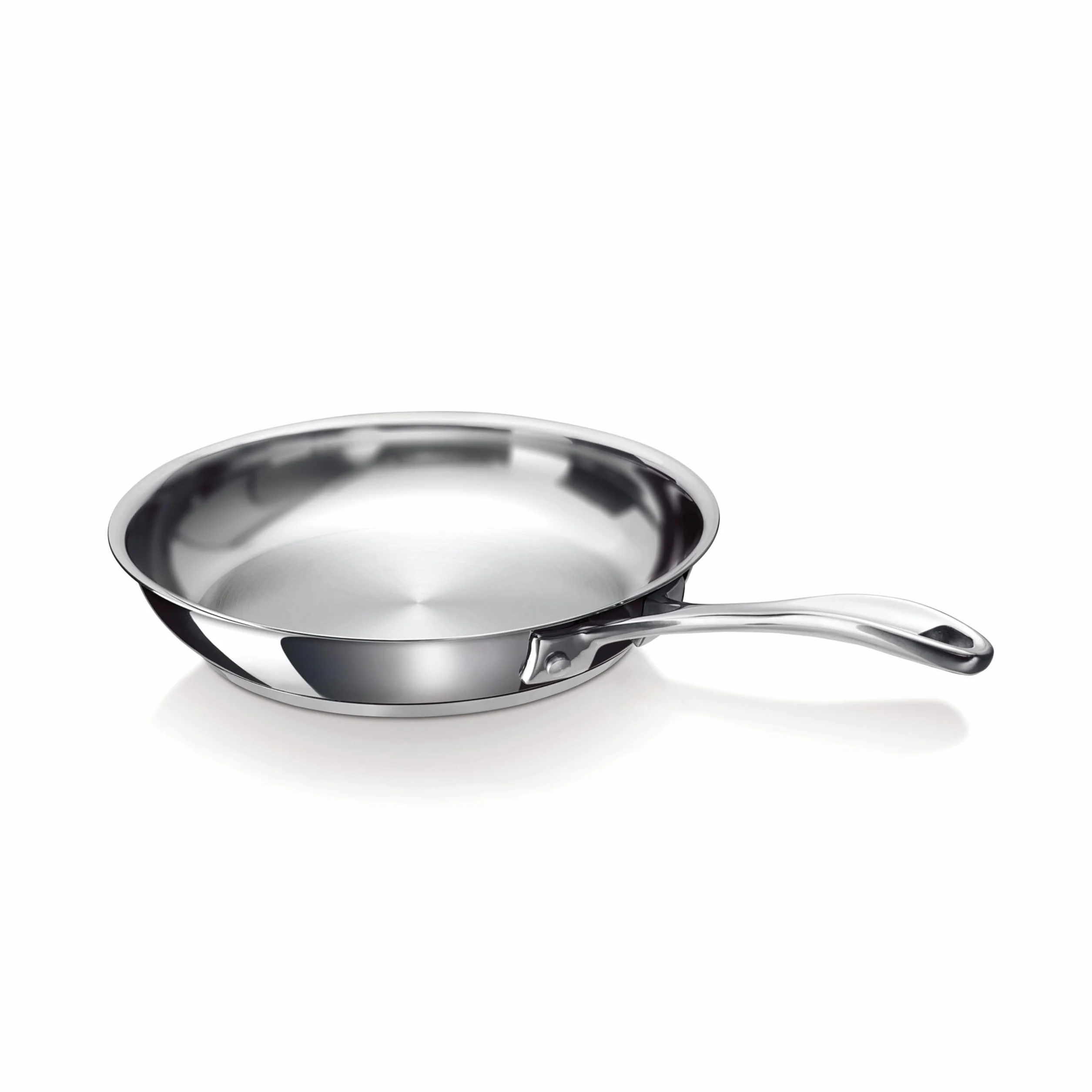 Poêle Inox 18/10 20 cm Tous Feux Compatible Induction Acier Inoxydable
