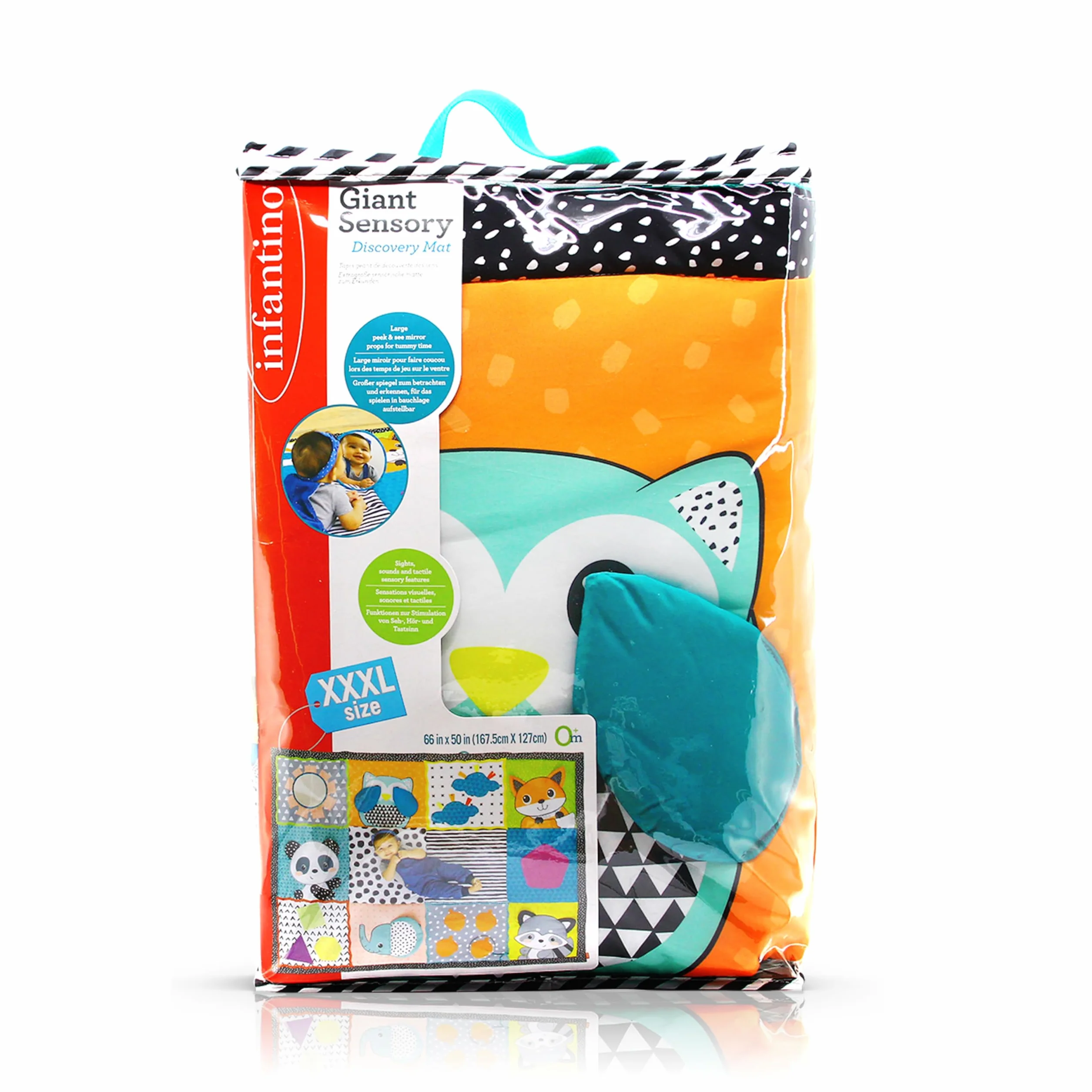 Fold & Go Grand Tapis de Jeu Géant pour Bébés et Tout-Petits