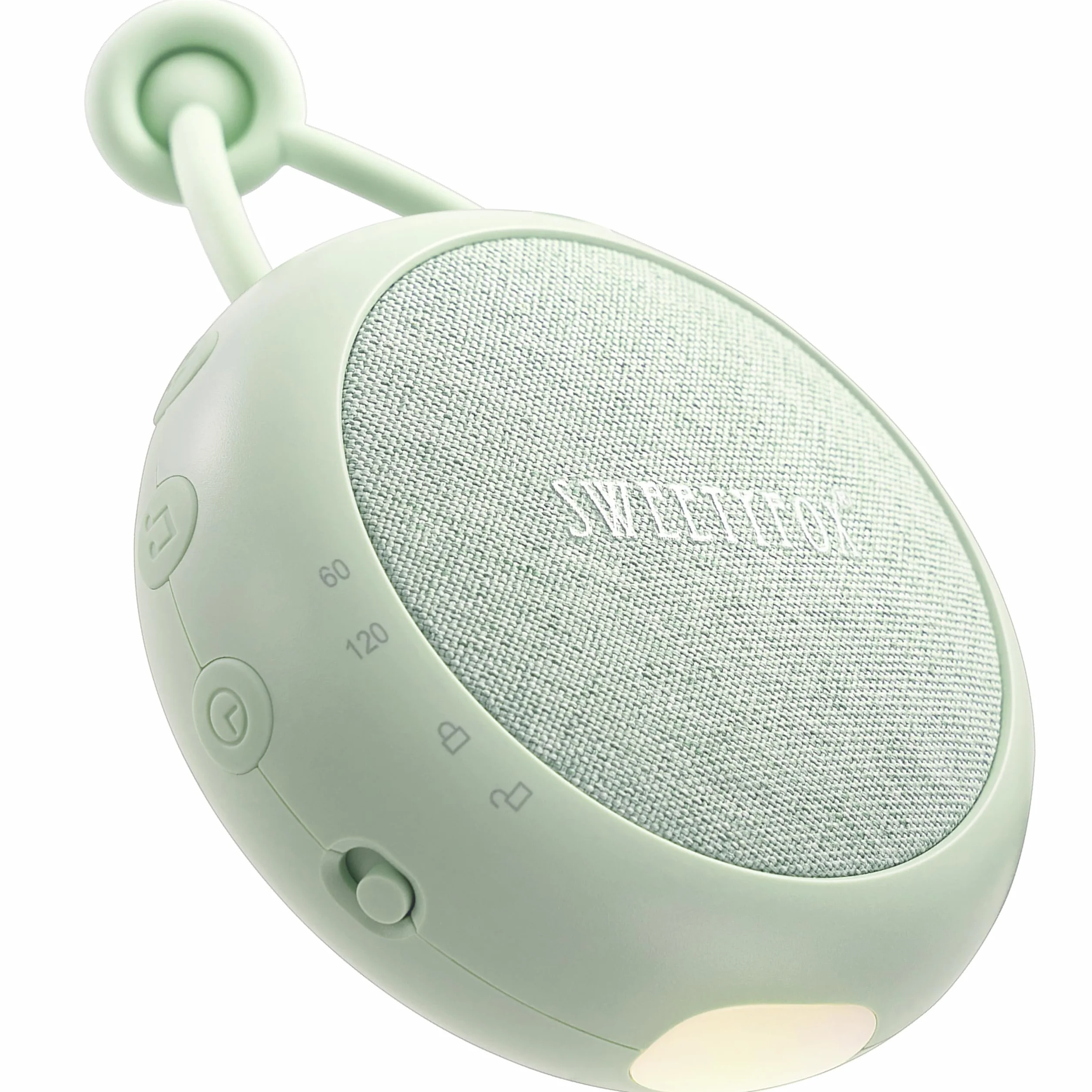 Sweety Fox Bruit Blanc Bebe Veilleuse 15 Sons USB Rechargeable Vert
