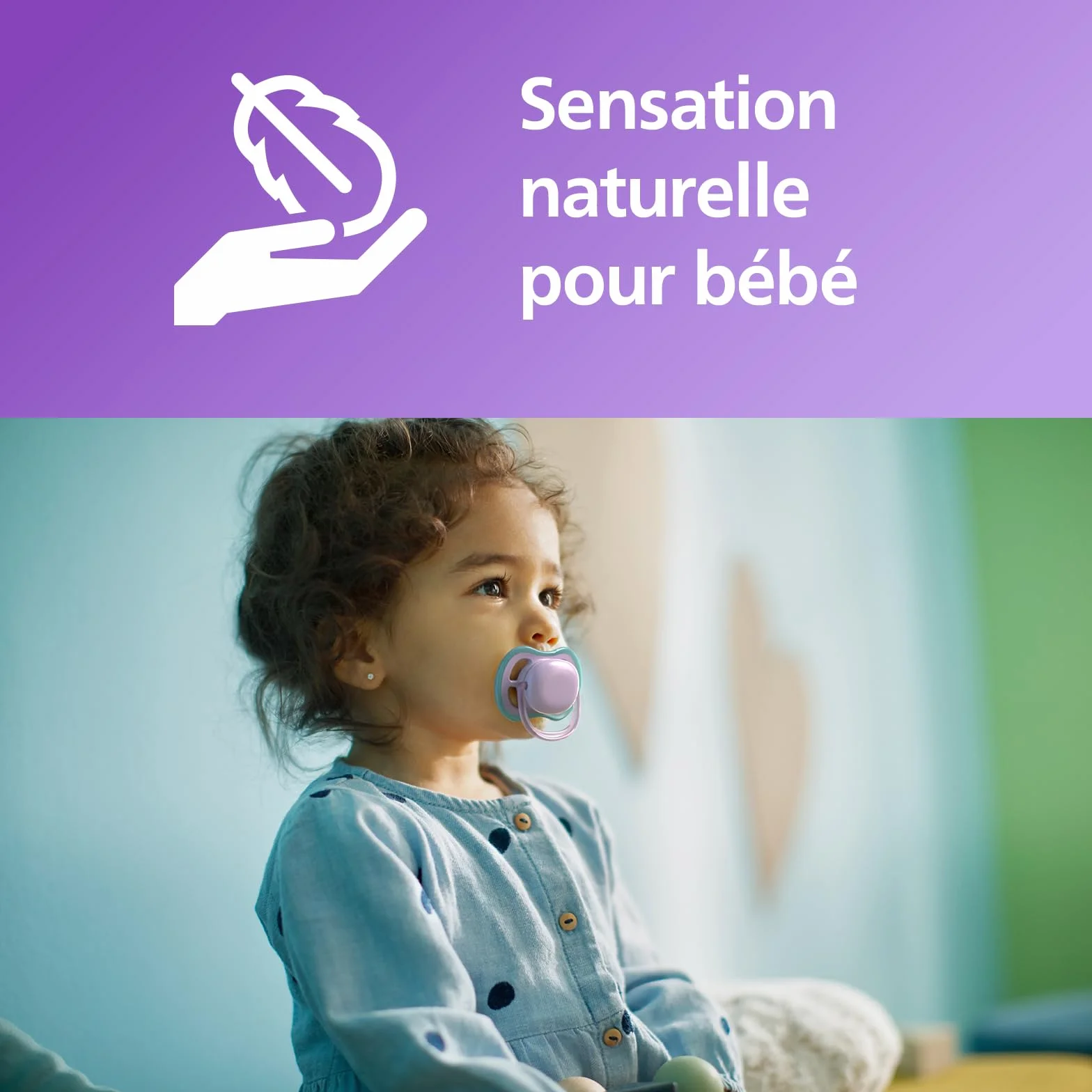 Philips Avent Ultra Air sucettes légères et aérées pour bébés 18 mois+, 0% BPA, étui stérilisateur, pack de 2