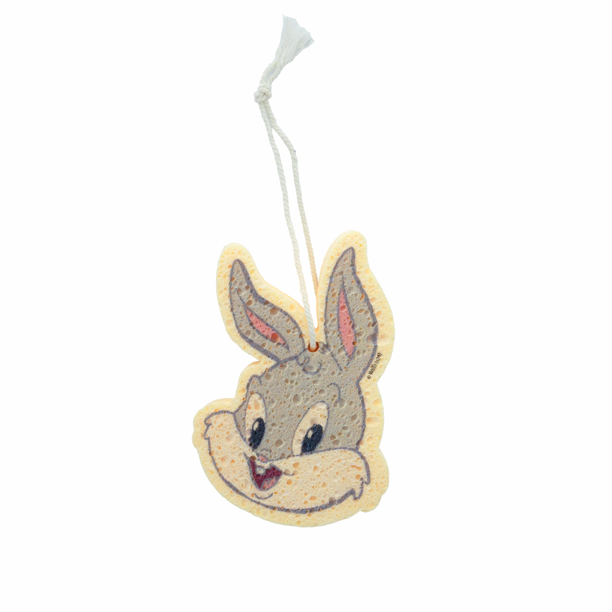 Looney Tunes Eponge Bain Enfant Bugs Bunny - Accessoire Baignoire Douche Mousse - Ultra-Douceur Corps Bébé - Nettoyage Doux - Officiel Warner Bros