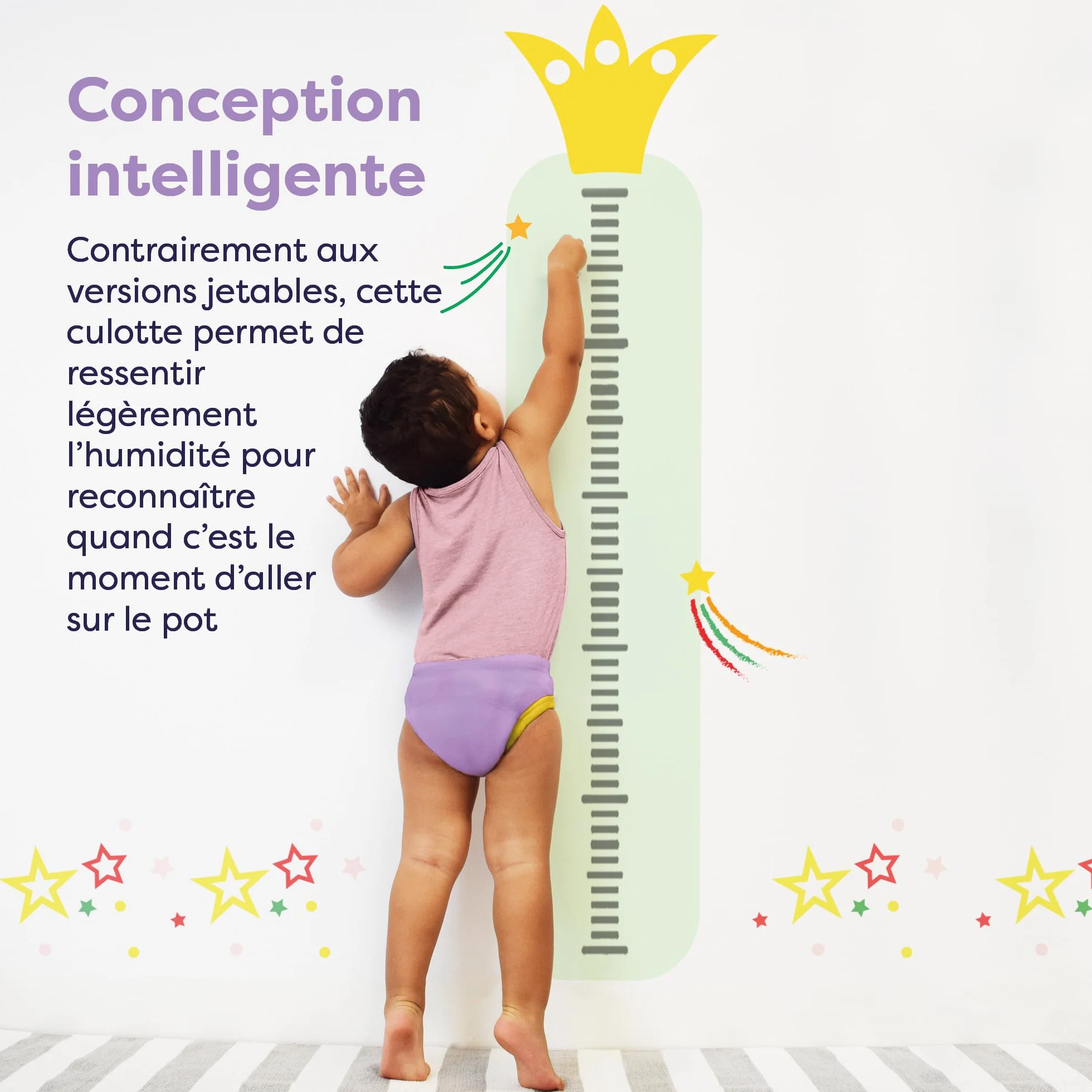 Bambino Mio Culotte d'apprentissage Lavable unisexe lot de 5 2-3 ans