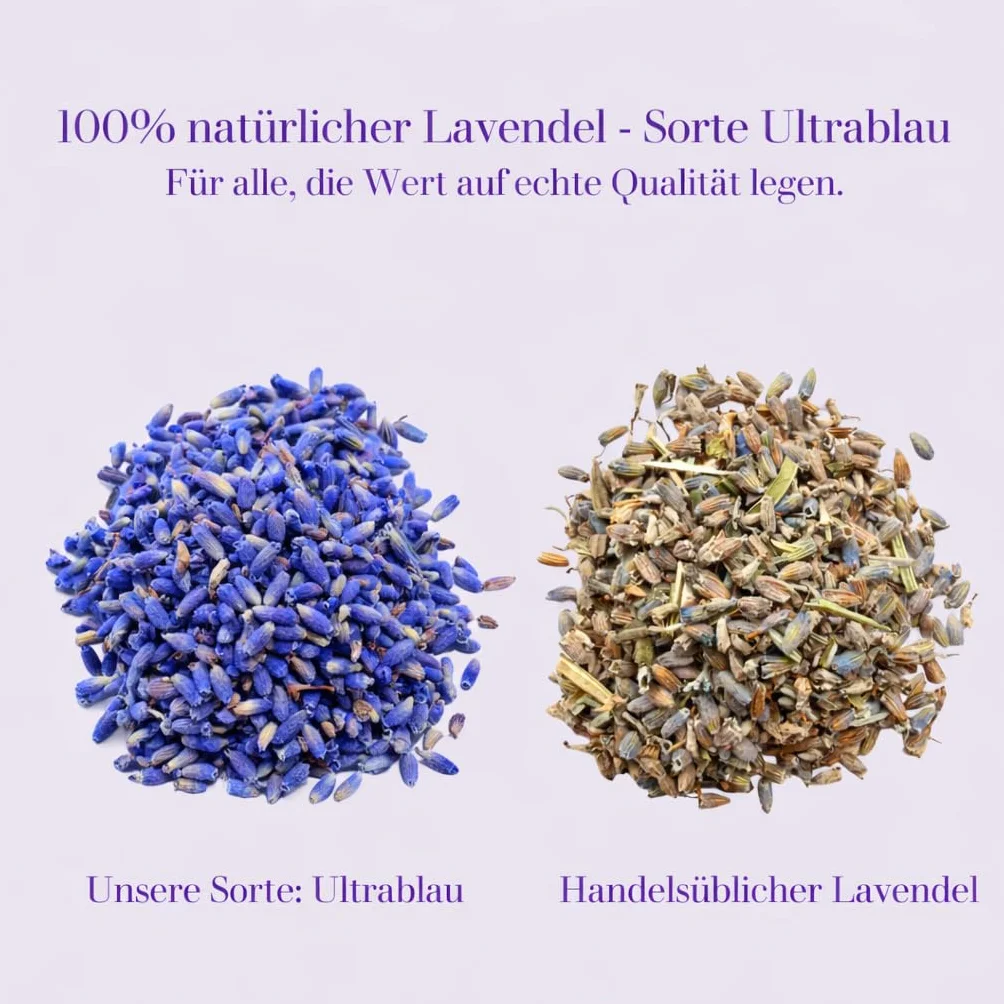 Lavoire Sachets Parfumés Lavande Anti-Mites 16x6g Piège à Mites 100% Lavande Séchée