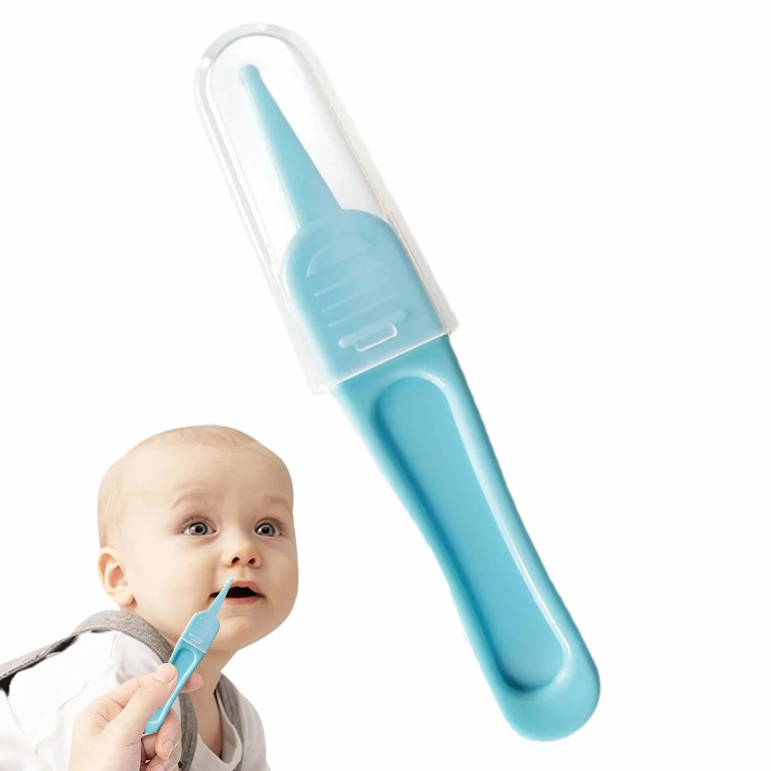 Pincettes de nez pour bébés, nettoyant nasal portable et sûr