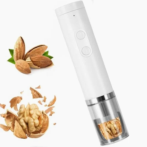 Casse-Noix Electrique - Multifonctionnel - Design Anti-éclaboussures 360° Résistance 40-50kg Amovible et Lavable pour Noix, Pécan, Noisettes, Amandes