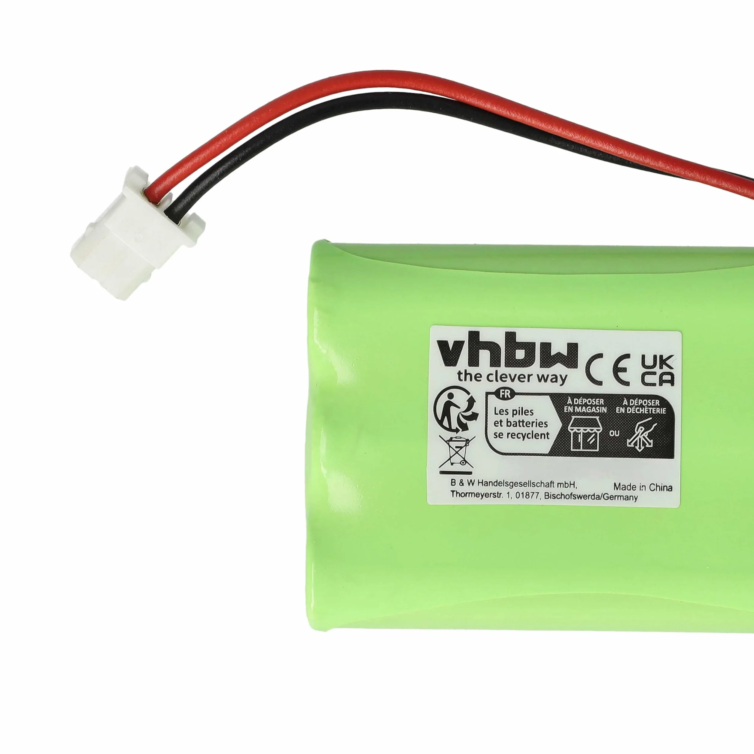 vhbw Batterie Remplacement pour Motorola HRMR03 GP80AAAHC3BMX Moniteur bébé 700mAh 3,6V NiMH