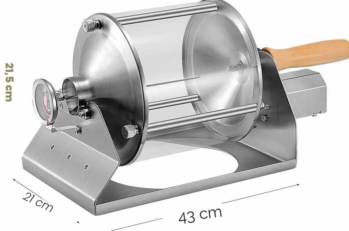 Machine à torréfier les grains de café et les noix 500g