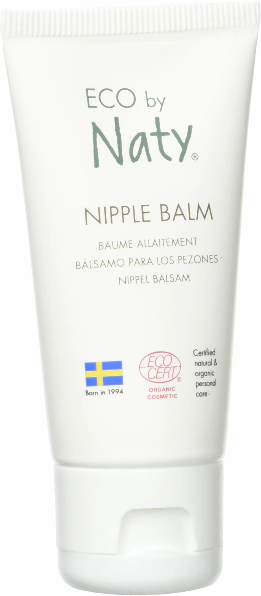 Eco by Naty Baume pour Mamelons Bio 30 ml Hypoallergénique Testé Dermatologiquement