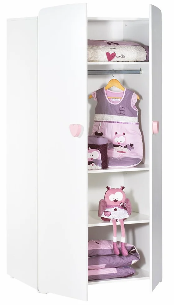 BABY PRICE 1P377 Chambre Bébé Trio Lit Commode Armoire