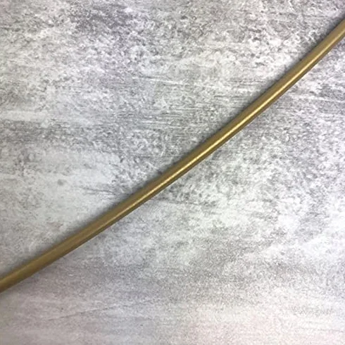 Grand Cercle métallique doré Ancien diam. 70 cm pour Abat-Jour Anneau epoxy Or Attrape rêves