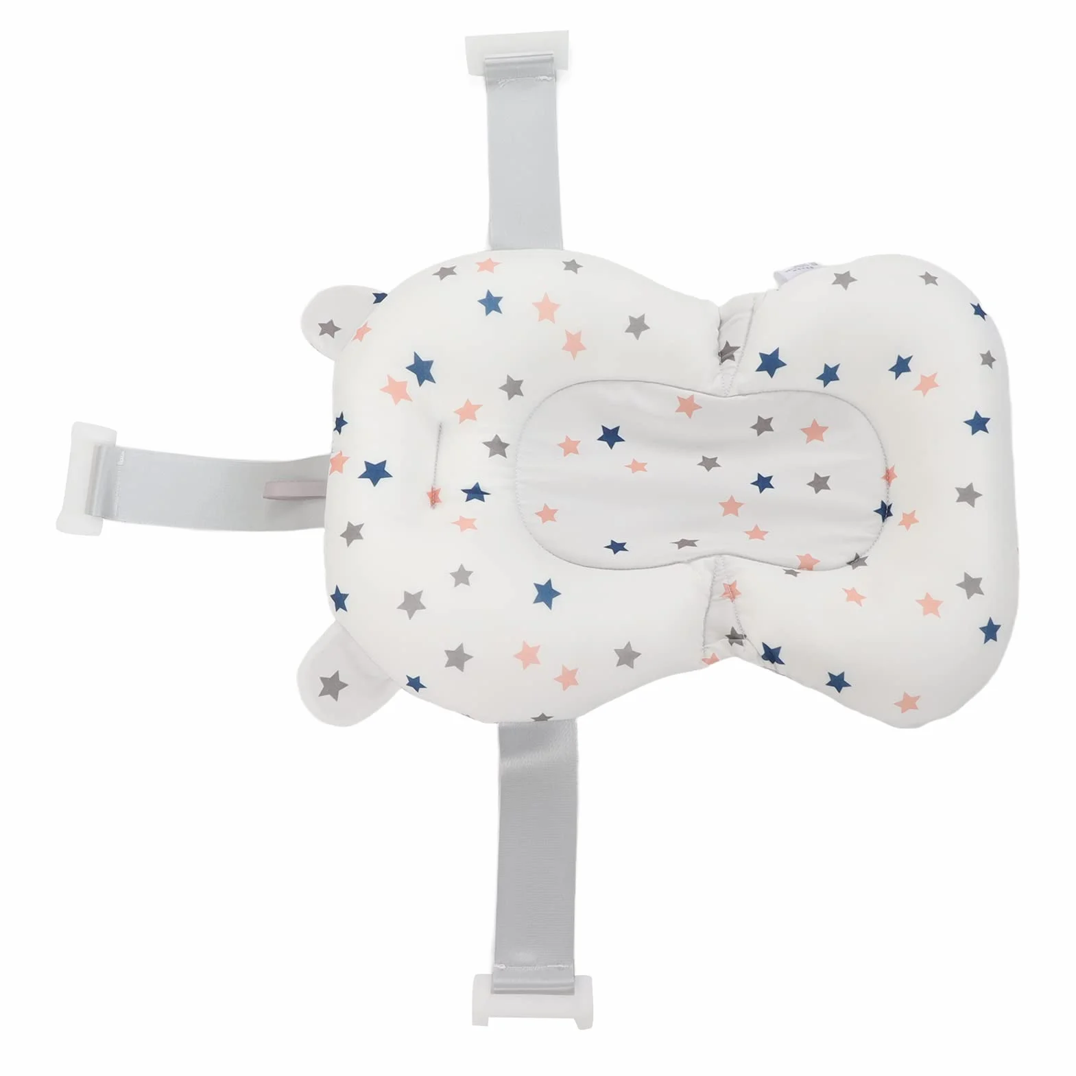 Coussin de Siège de Baignoire pour bébé, Pliable et Réglable, Fixation Sécurisée pour Douche