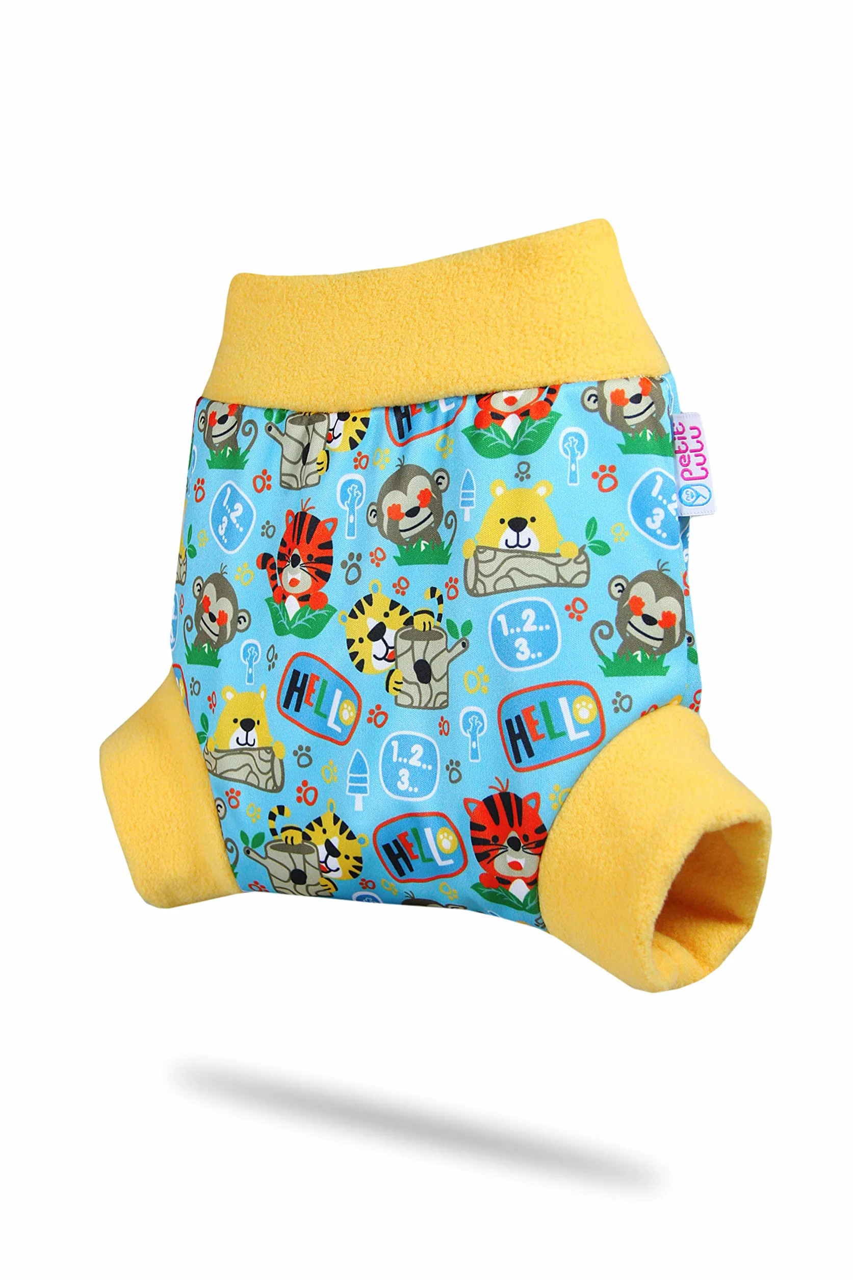 Culotte de Protection Shorty en PUL Petit Lulu Taille XL Réutilisable Lavable Étanche Couches Lavables Fabriqué en Europe