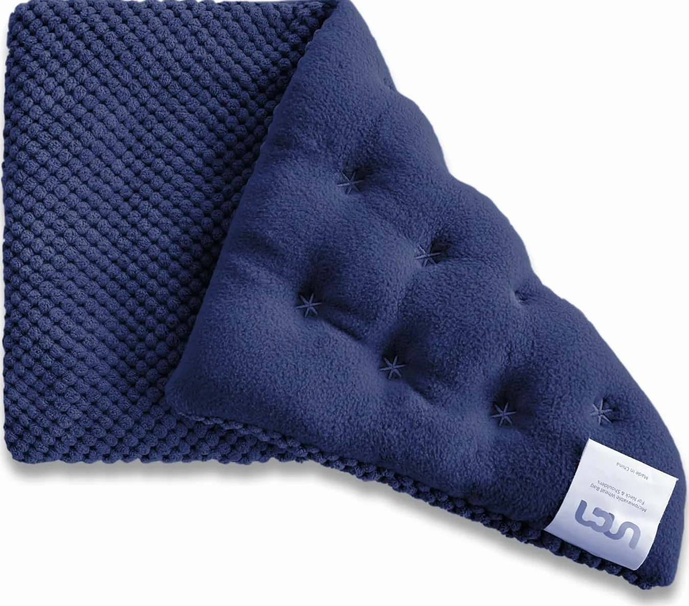 Coussin Chauffant Micro Onde Bouillotte Graine Lin Noyaux Cerises 38x23cm 840g
