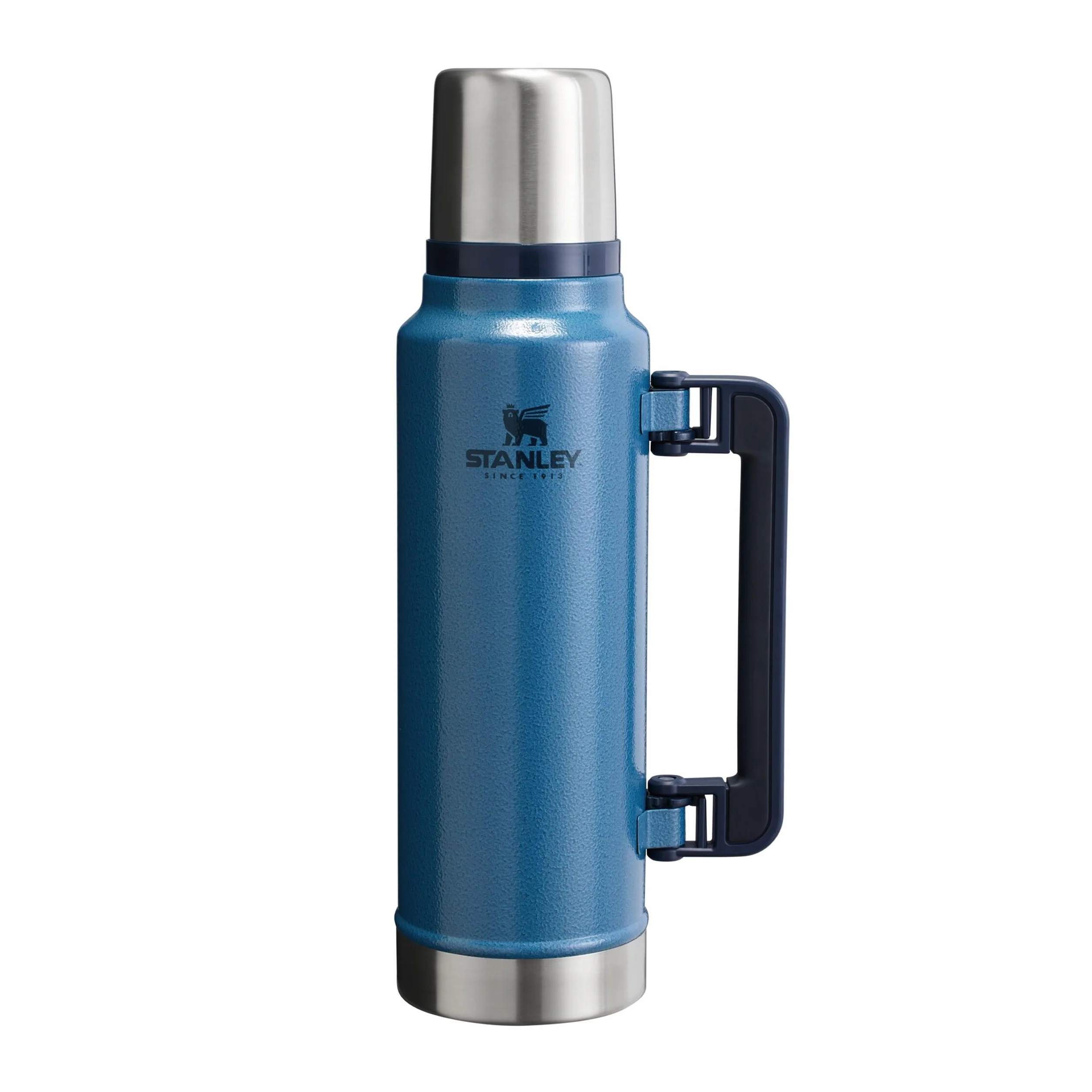 Stanley 1913 Classic Legendary Thermos 1.4L - Hammertone Lake | Maintient la Température 40h (Chaud/Froid) - Bouteille Isotherme - Sans BPA - Gourde Isotherme en Acier Inoxydable