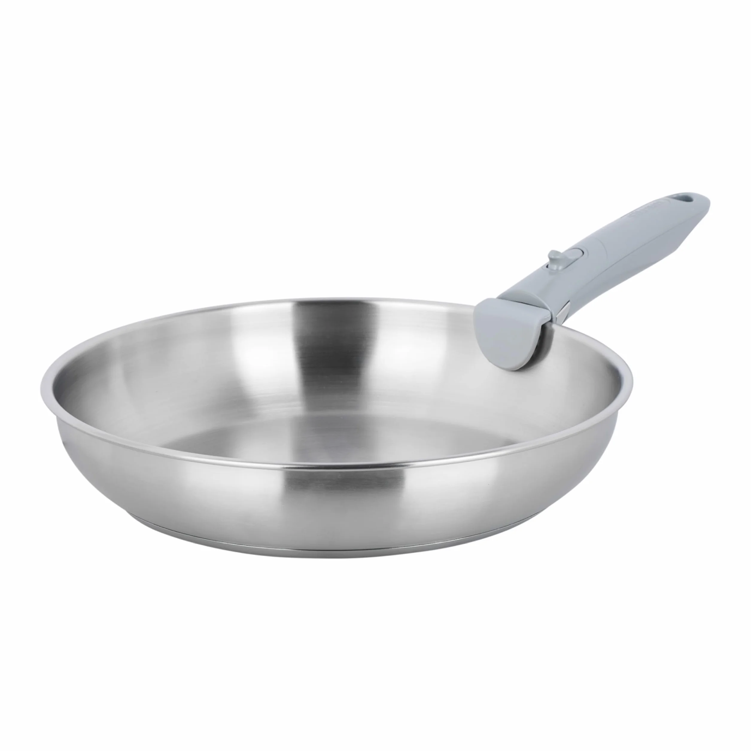 Sitram ARPEGE Lot de 3 Poêles Acier Inoxydable Ø 20,24,28 cm Tous feux Induction