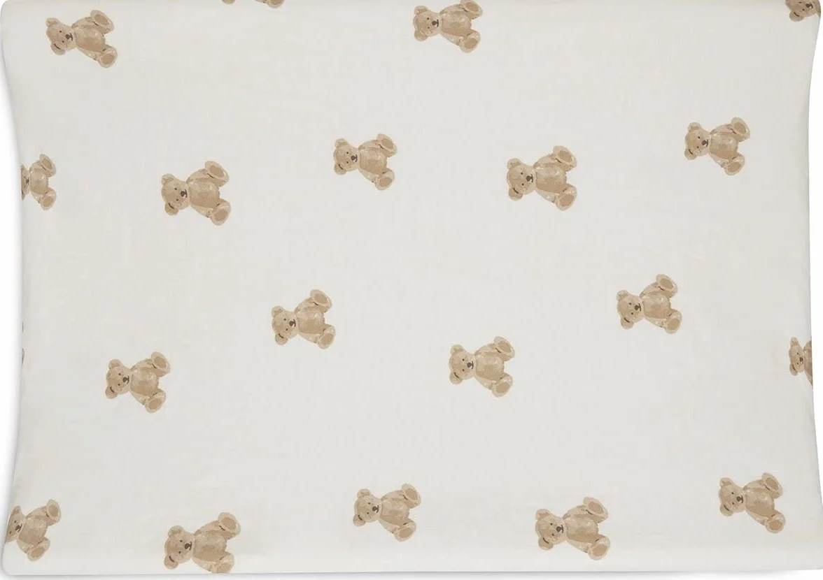Jollein Housse de matelas à langer ours en peluche 50 x 70 cm 100% coton